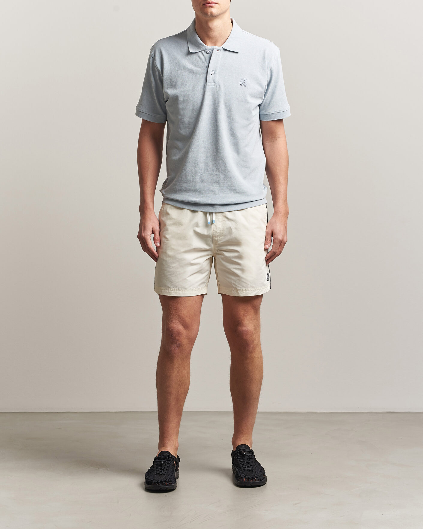 Heren | Polo's | Sail Racing | Tornado Cotton/Linen Pique Polo Ice Melt