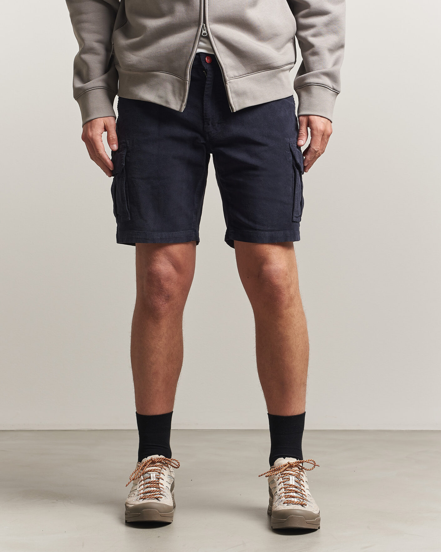 Heren | Korte broek | Sail Racing | Grinder Corduroy Cargo Shorts Dark Navy