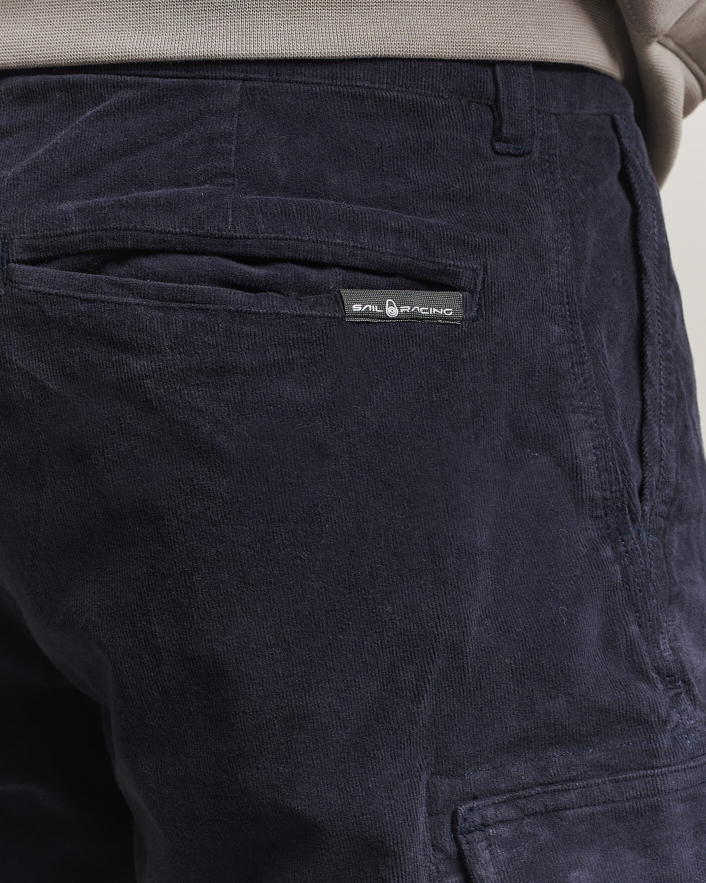 Heren | Korte broek | Sail Racing | Grinder Corduroy Cargo Shorts Dark Navy