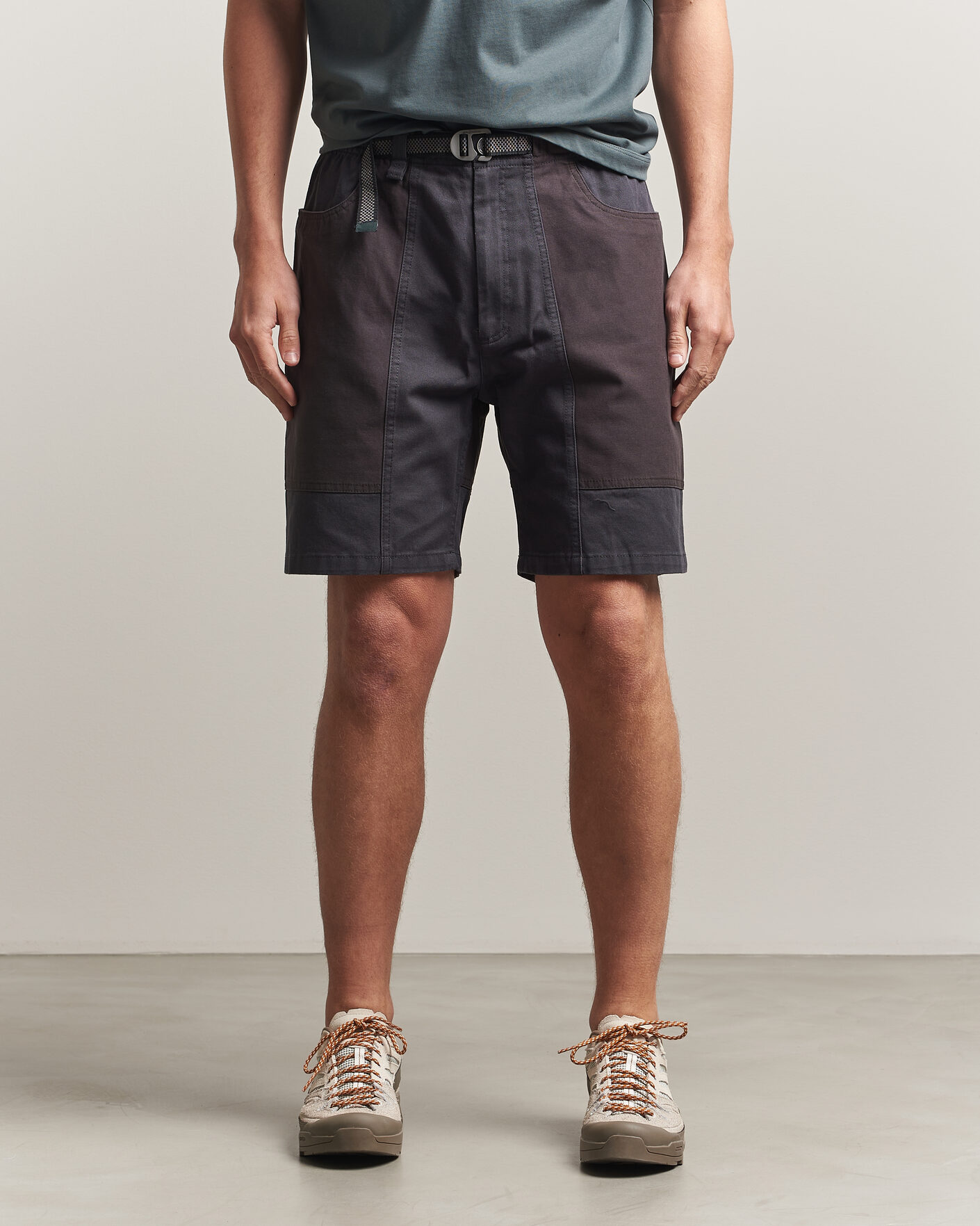 Heren | Korte broek | Sail Racing | Breeze Blocked Cotton Twill Shorts Dark Steel Blue