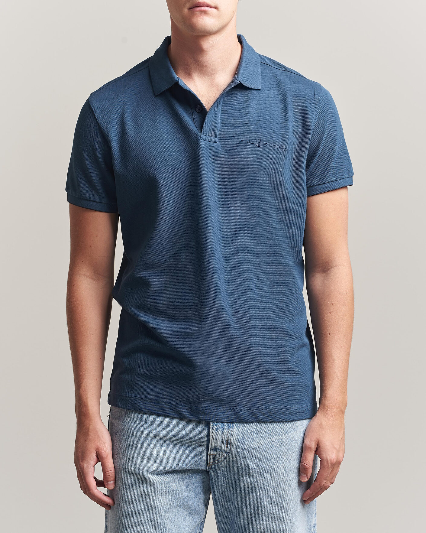 Heren | Polo's | Sail Racing | Bowman Polo Neptune Blue