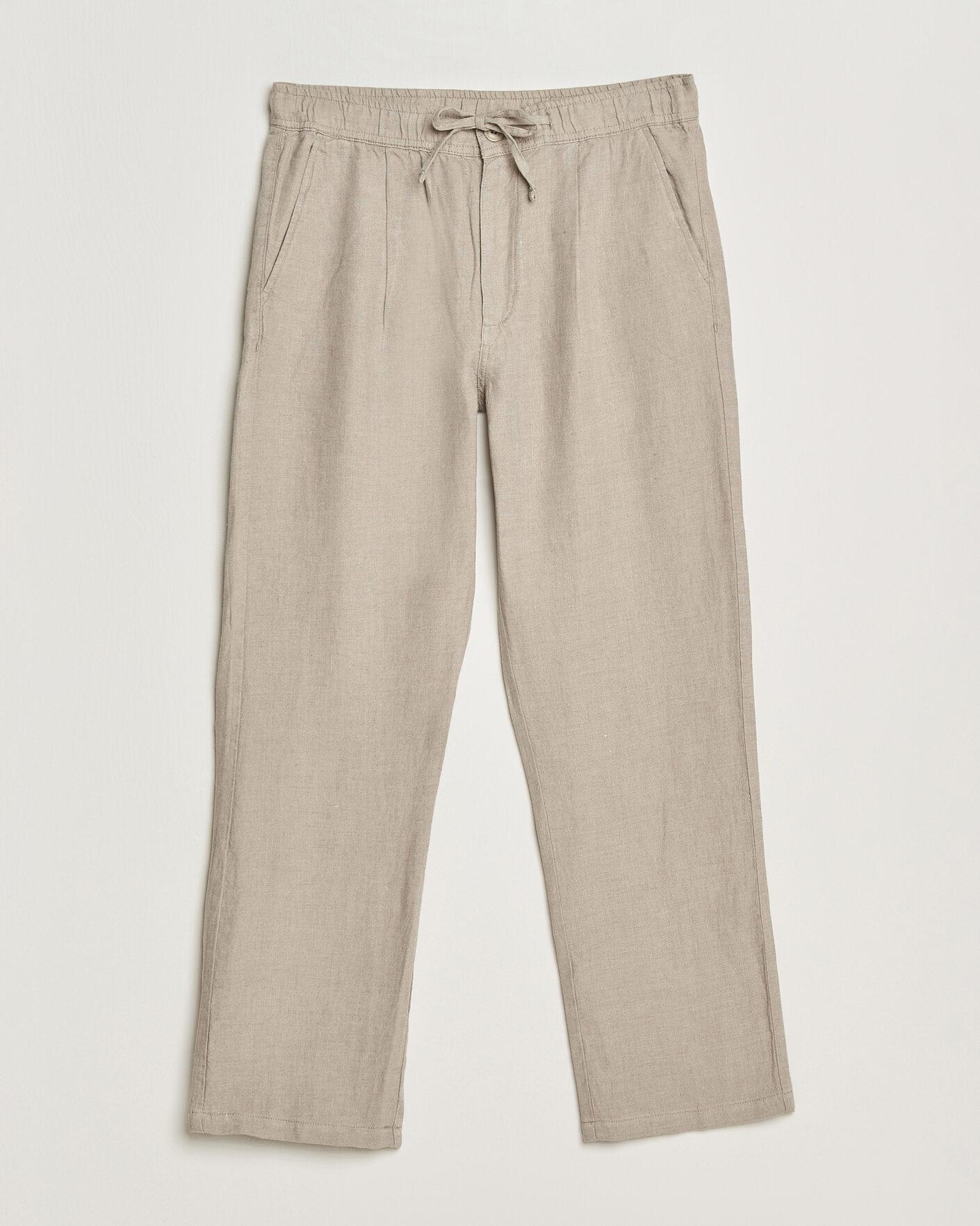 Heren | Broeken | KnowledgeCotton Apparel | Loose Linen Pants Twill
