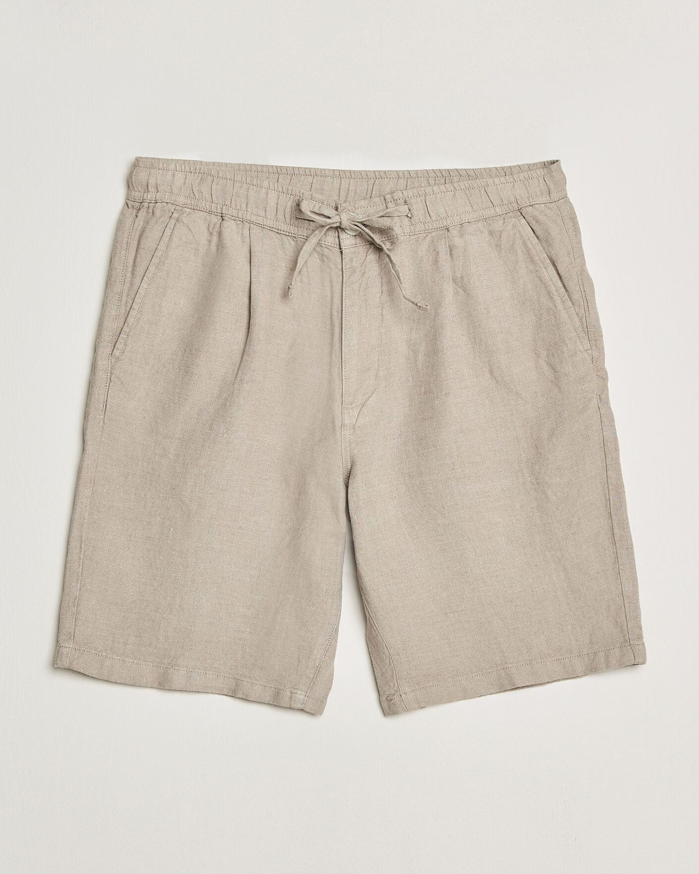 Heren | Korte broek | KnowledgeCotton Apparel | Loose Linen Shorts Twill