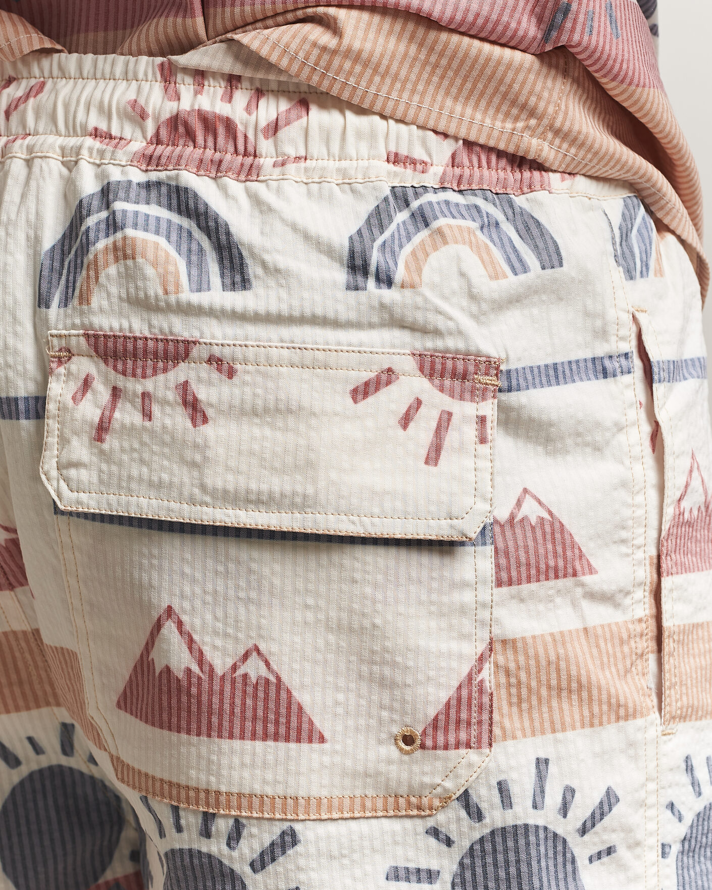 Heren | Zwembroek | KnowledgeCotton Apparel | Printed Swimshorts Multi