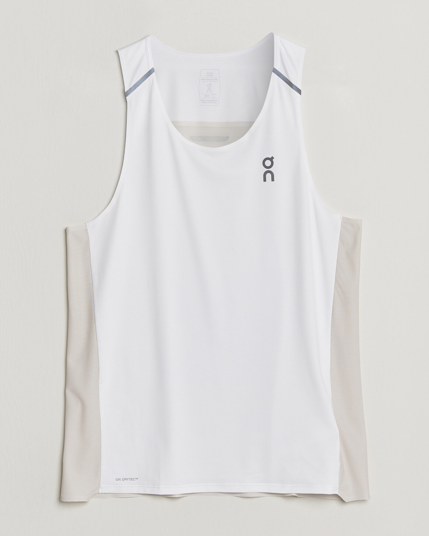 Heren | T-shirts | On | Performance Tank  White/Silver