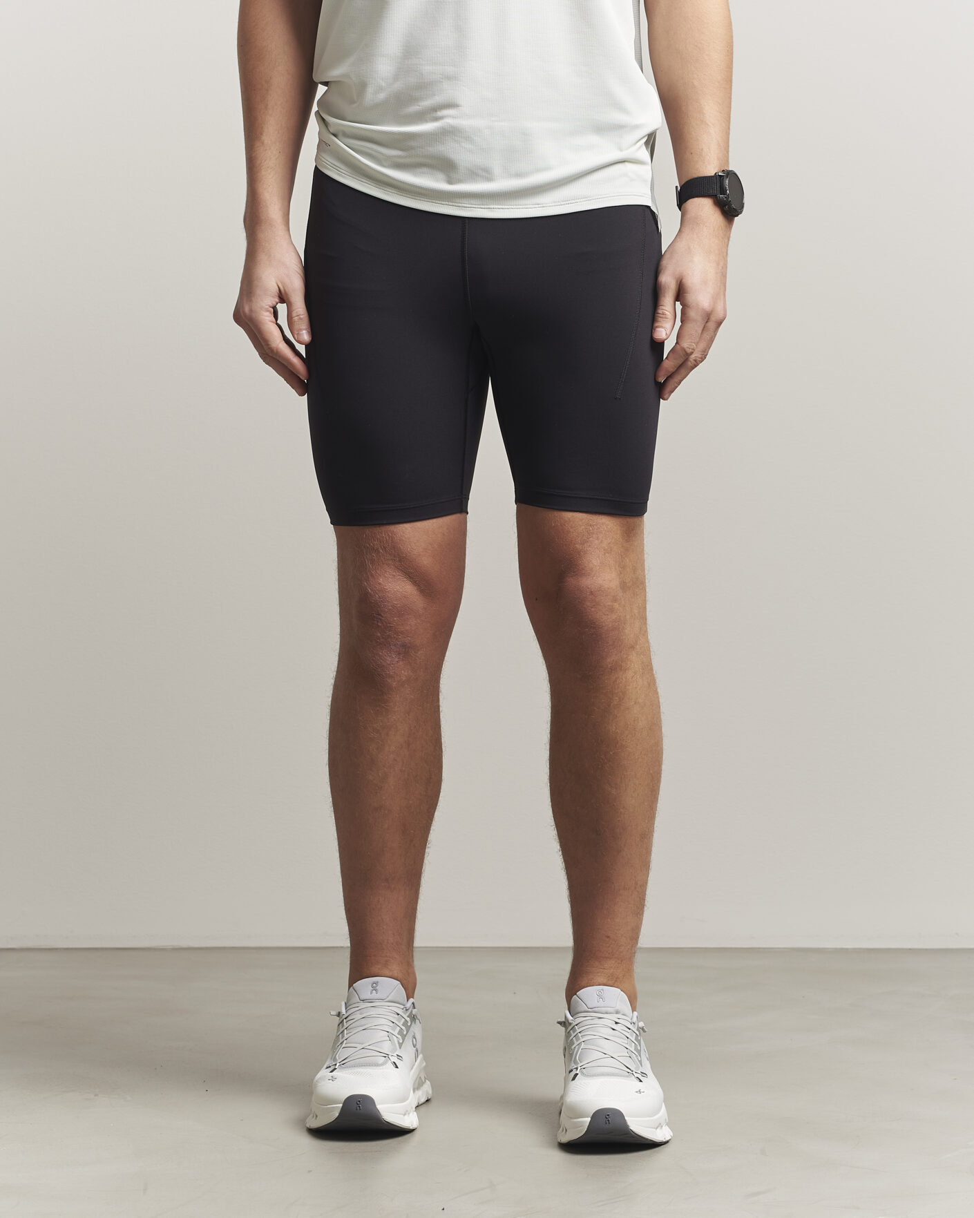 Heren | Broeken | On | 8 Inch Performance Tights Black