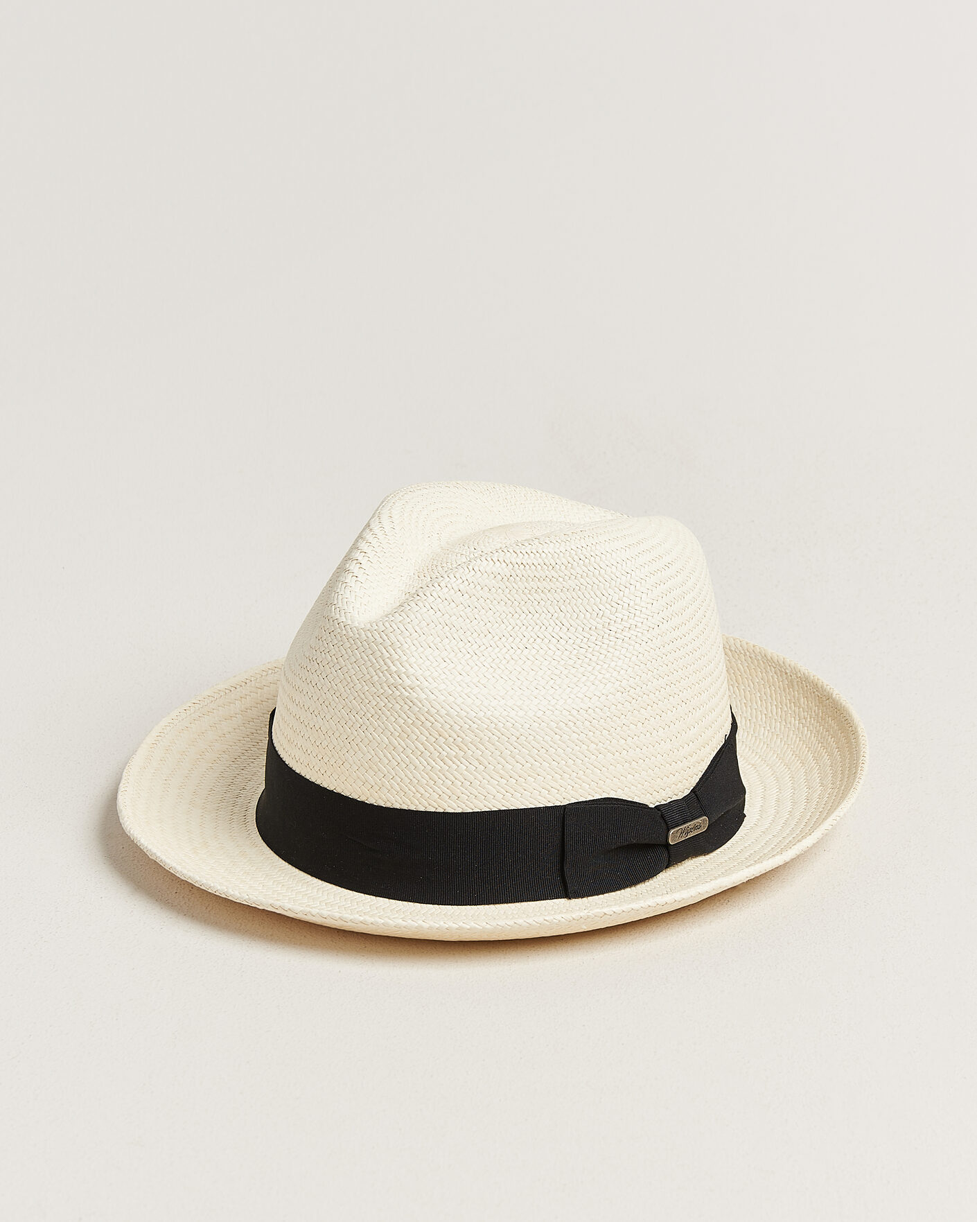 Heren | Hoeden en petten | Wigéns | Trilby Panama Hat White/Black