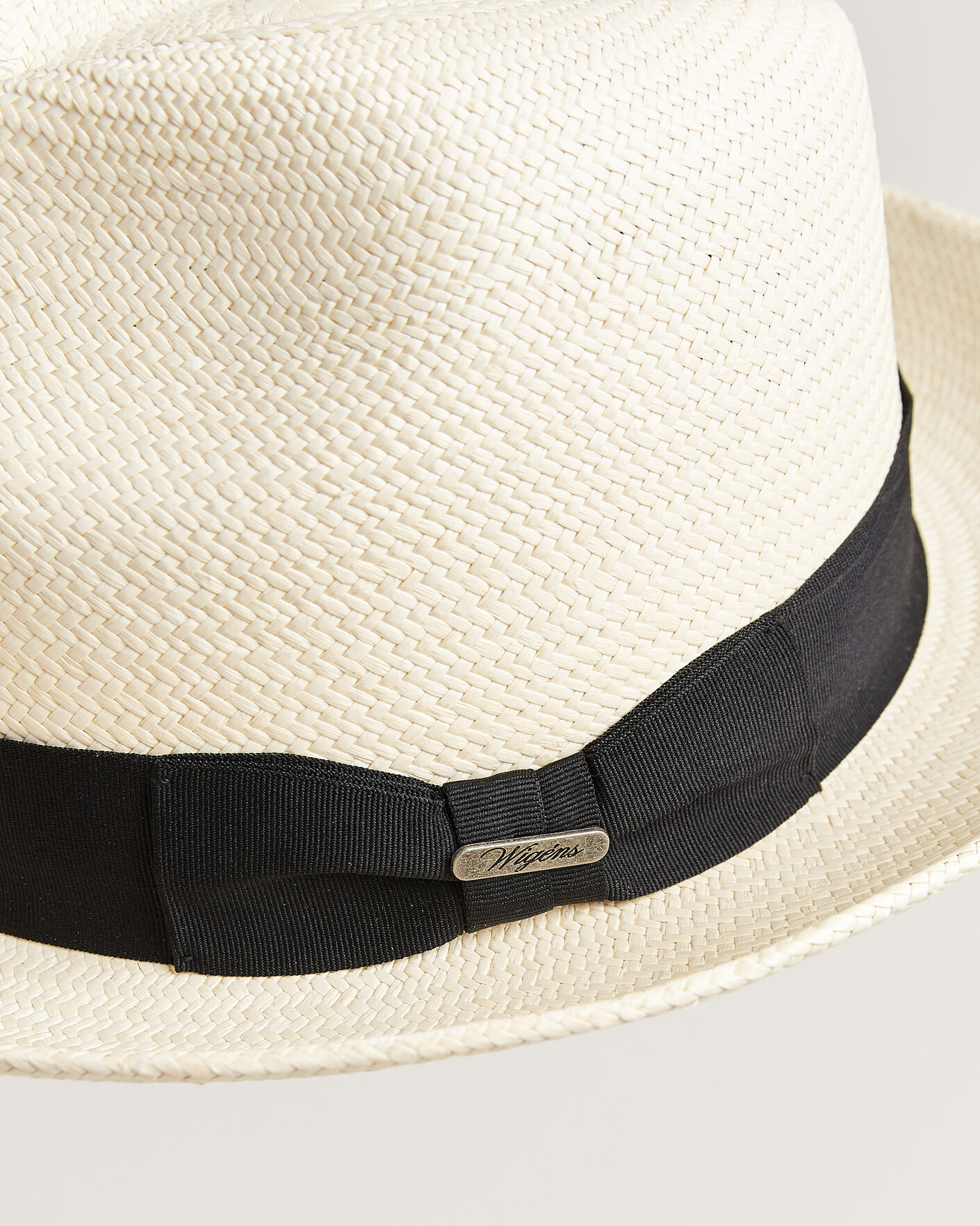 Heren | Hoeden en petten | Wigéns | Trilby Panama Hat White/Black