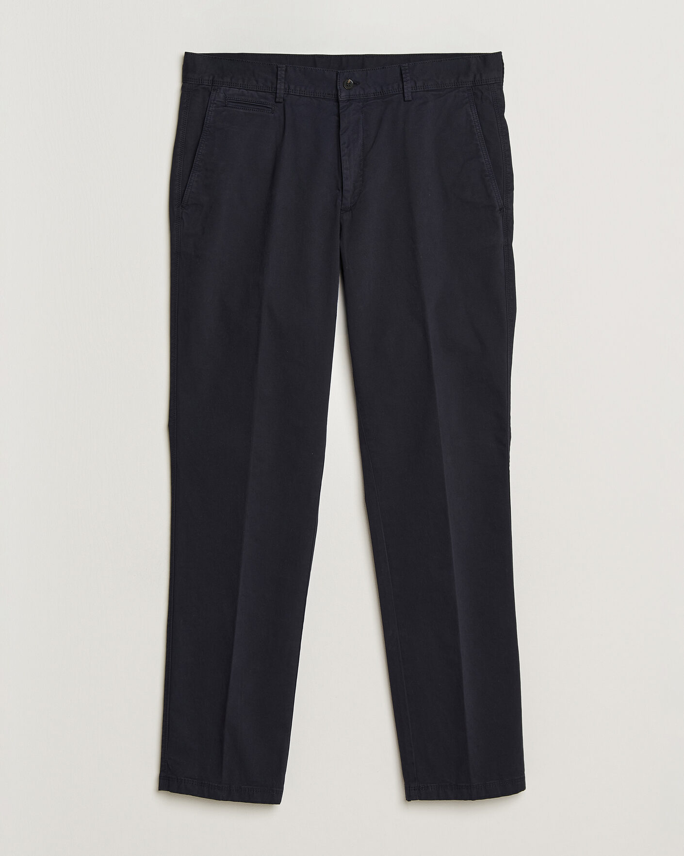 Heren | Broeken | Oscar Jacobson | Danik Cotton Trousers Navy