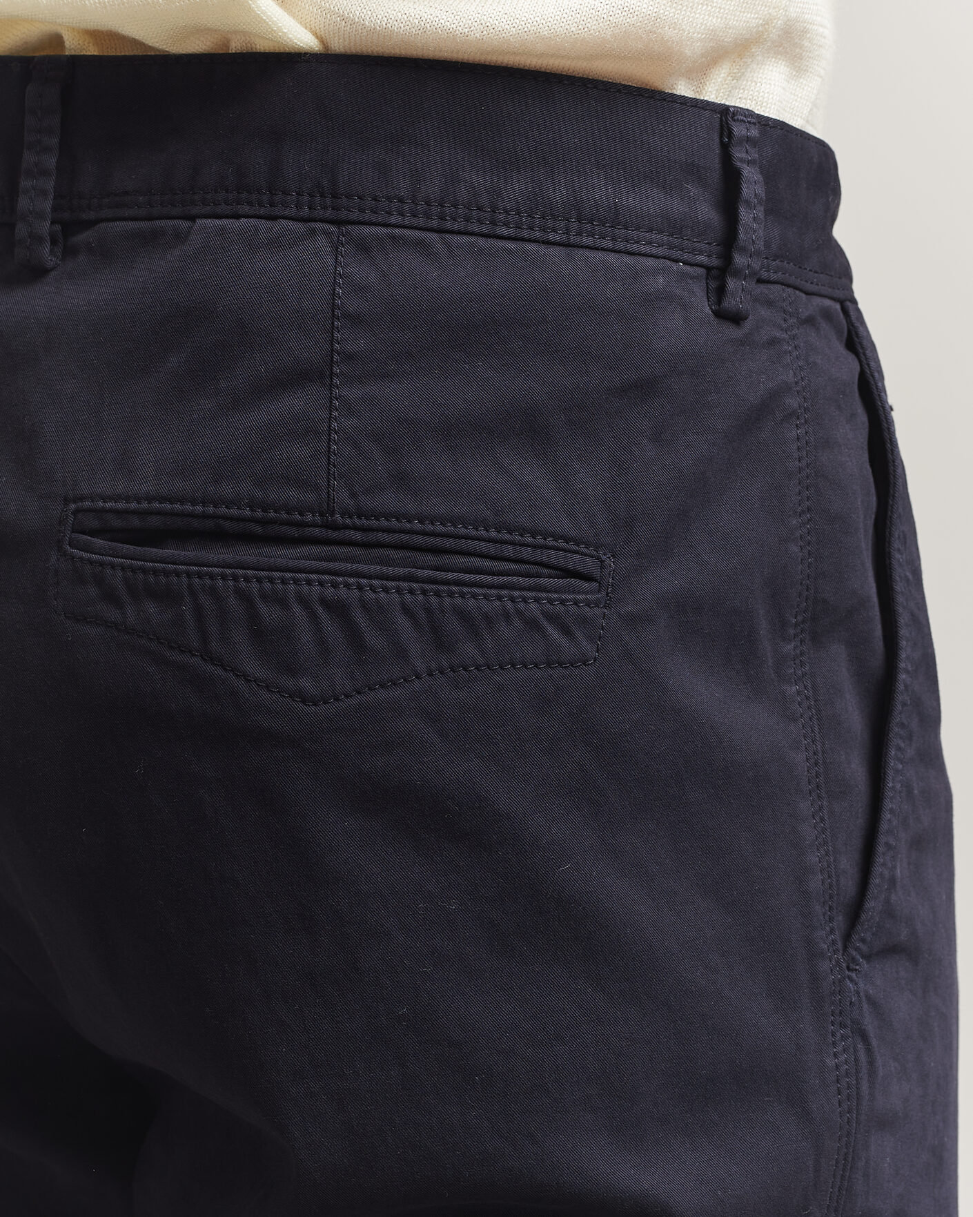 Heren | Broeken | Oscar Jacobson | Danik Cotton Trousers Navy
