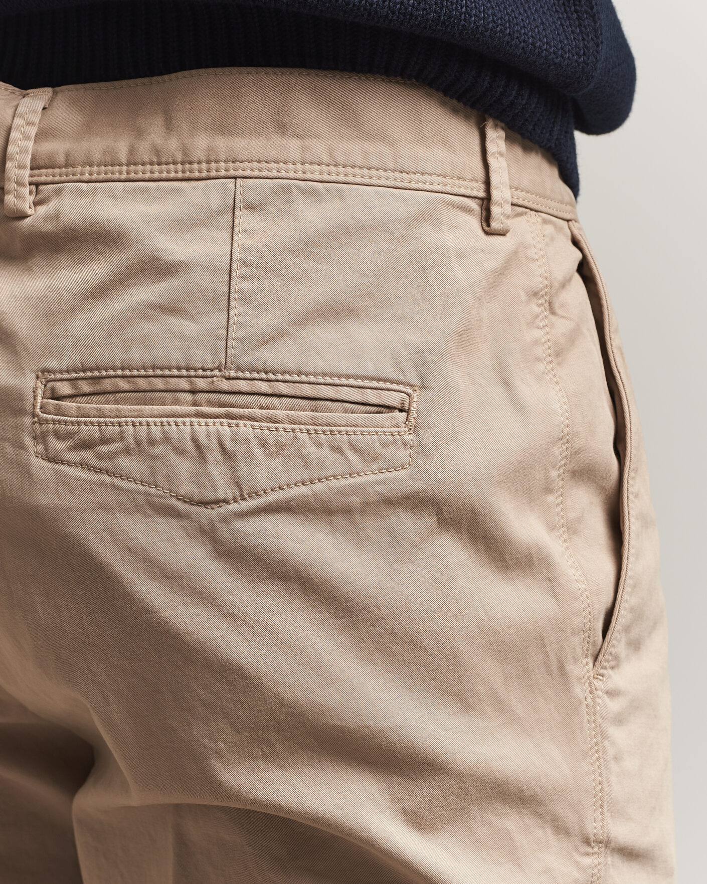 Heren | Broeken | Oscar Jacobson | Danik Cotton Trousers Beige