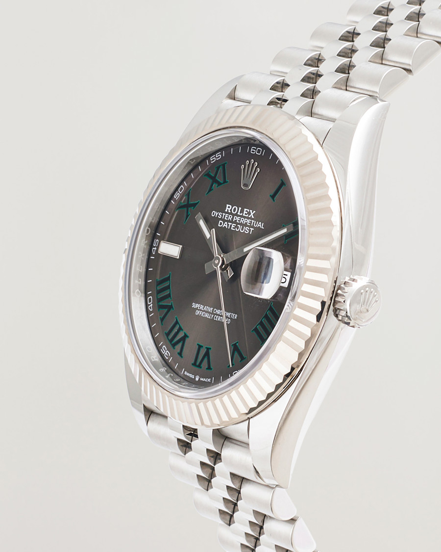 Heren | Pre-Owned & Vintage Watches | Rolex Pre-Owned | Datejust 41 Wimbledon
