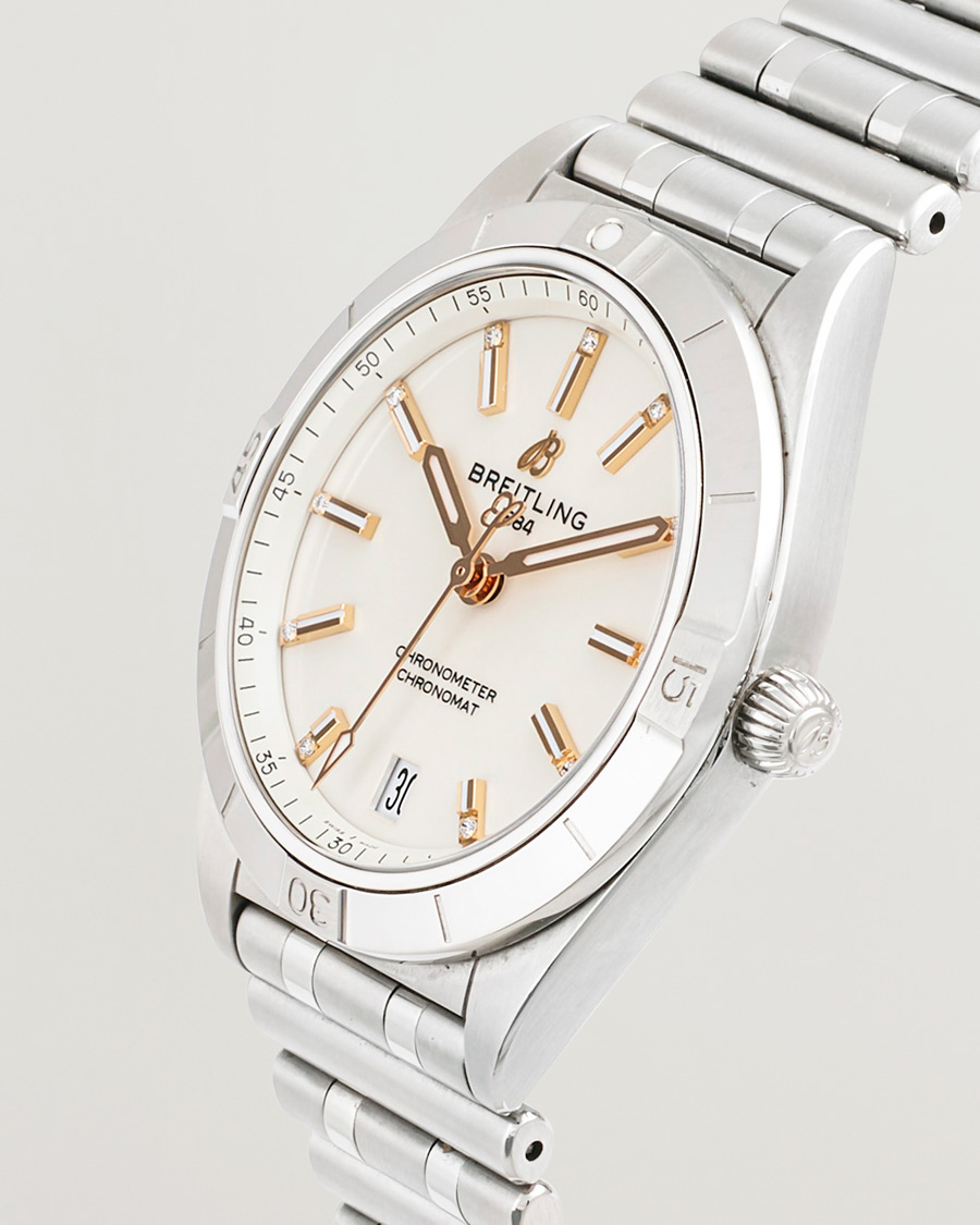 Heren | Pre-Owned & Vintage Watches | Breitling Pre-Owned | Chronomat 36 Diamant