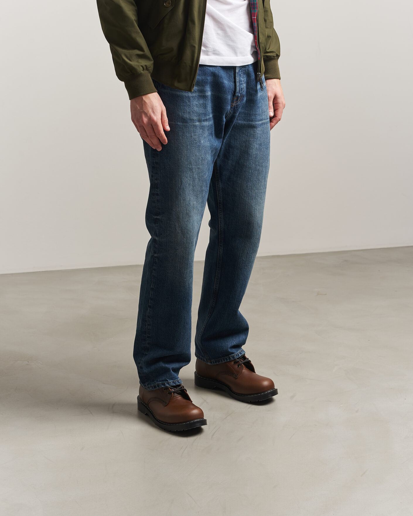 Heren | Laarzen | Solovair | 8 Eye Derby Boot Gaucho