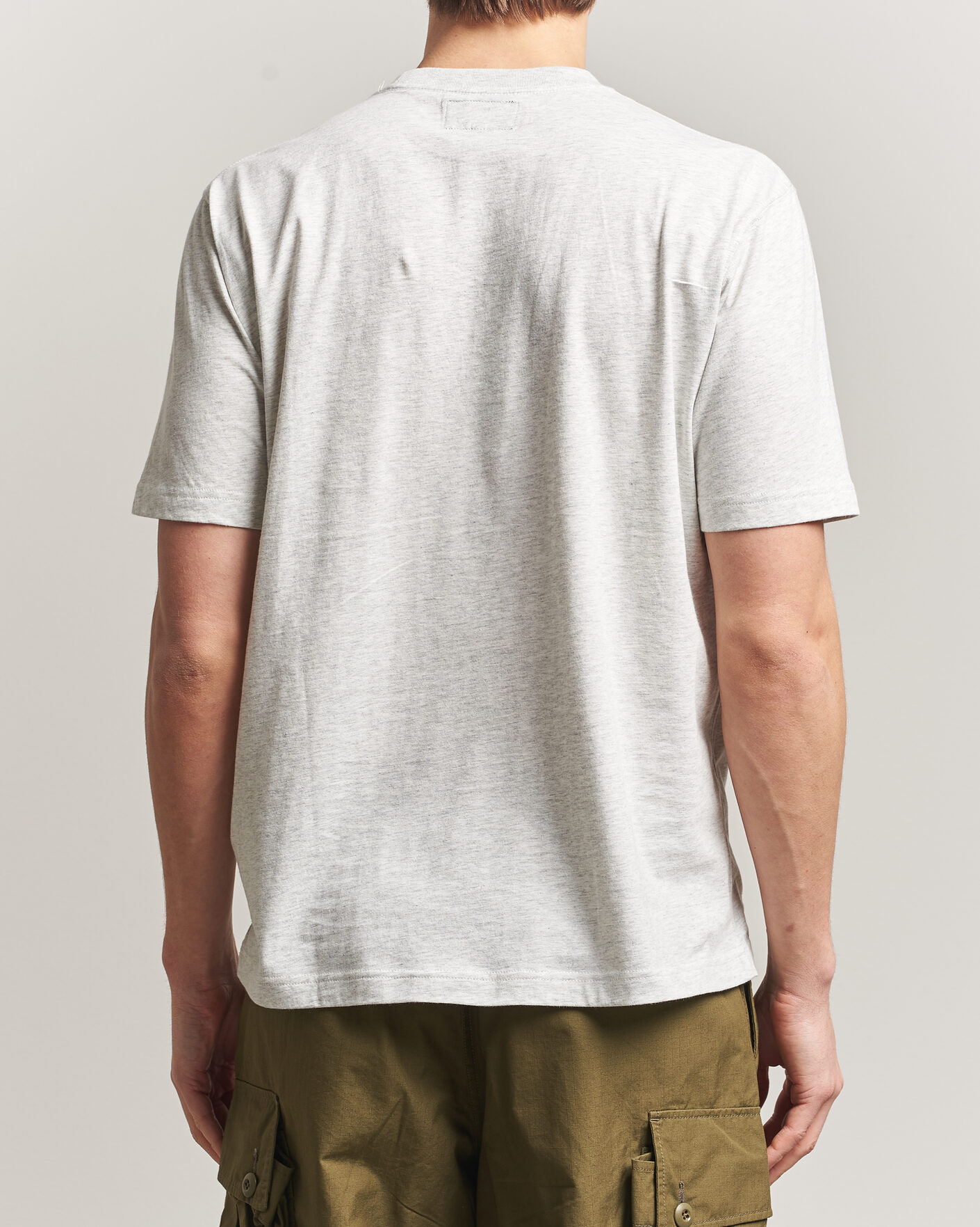 Heren | T-shirts | BEAMS PLUS | Pocket Tee Ash Grey