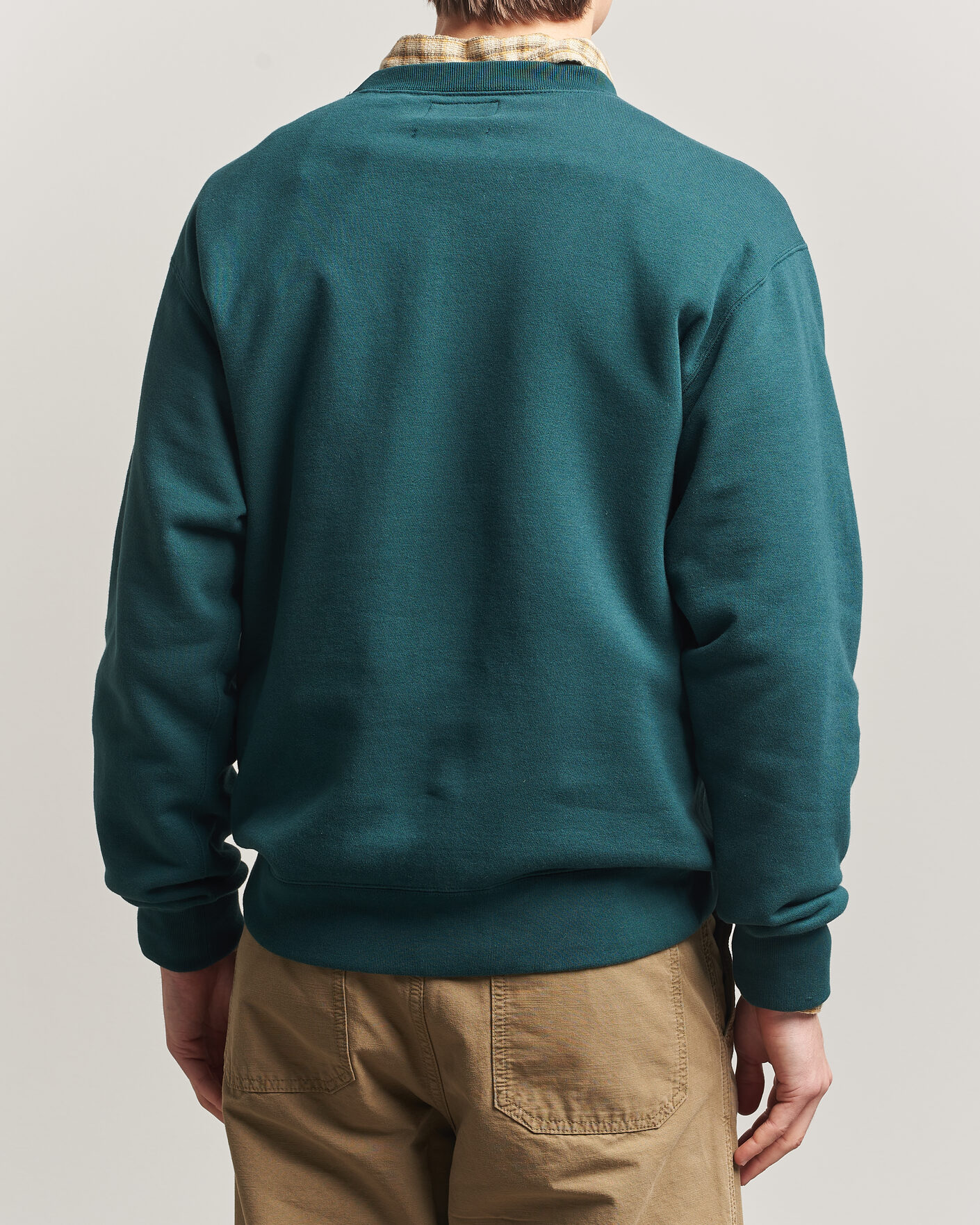 Heren | Truien | BEAMS PLUS | Crew Sweat Dark Green