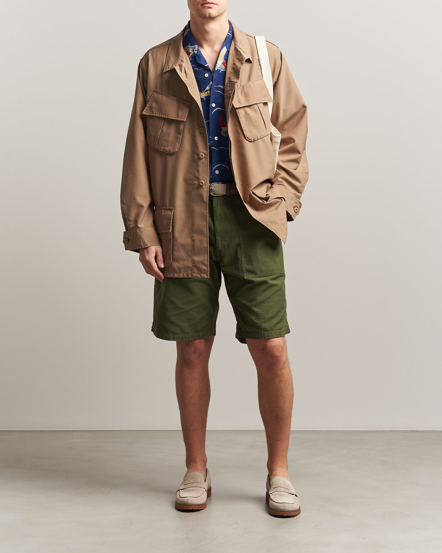 Heren | Jassen | BEAMS PLUS | MIL Fatigue Jacket Khaki