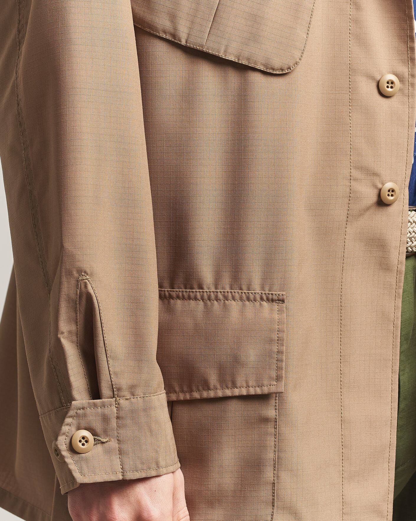 Heren | Jassen | BEAMS PLUS | MIL Fatigue Jacket Khaki
