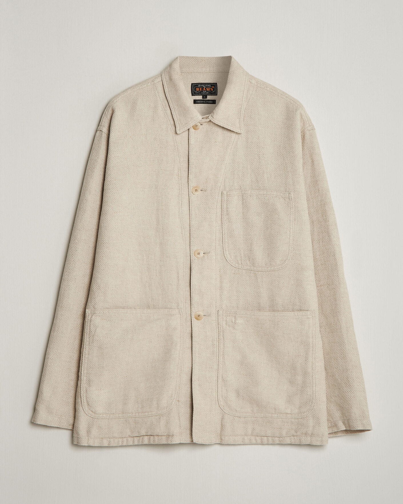 Heren | Jassen | BEAMS PLUS | MIL Chore Jacket Off White