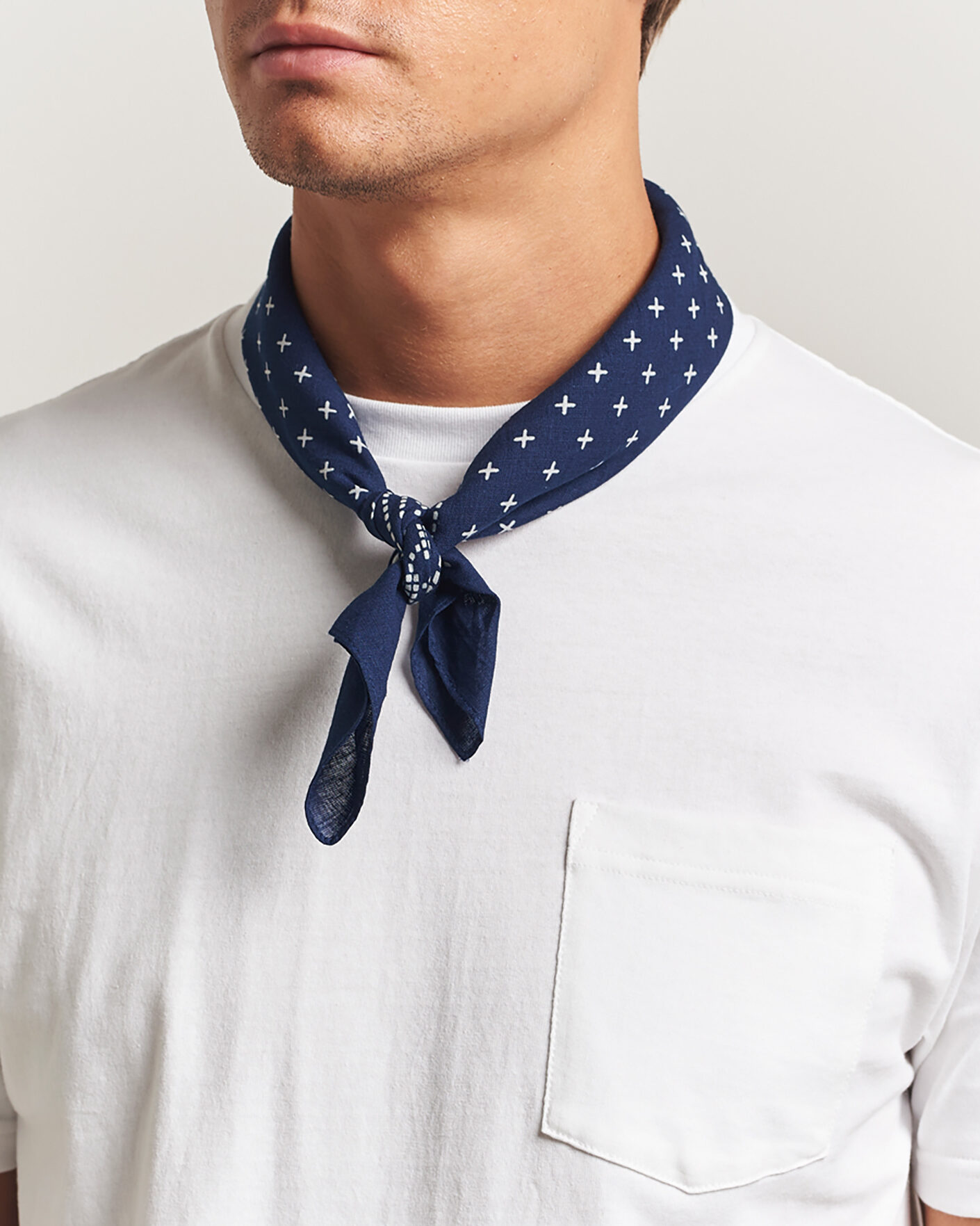 Heren | Pochets | BEAMS PLUS | 2-Pack Bandana Indigo Blue