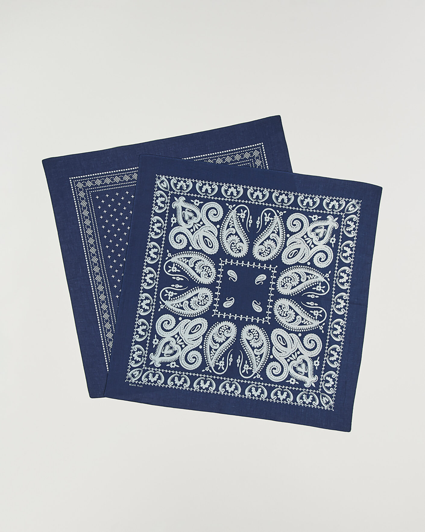 Heren | Pochets | BEAMS PLUS | 2-Pack Bandana Indigo Blue