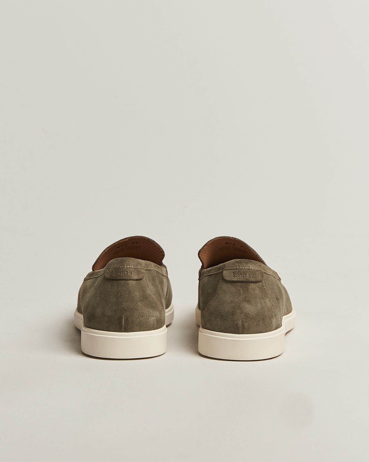 Heren | Instappers | Loake 1880 | Tuscany Suede Loafer Pistachio