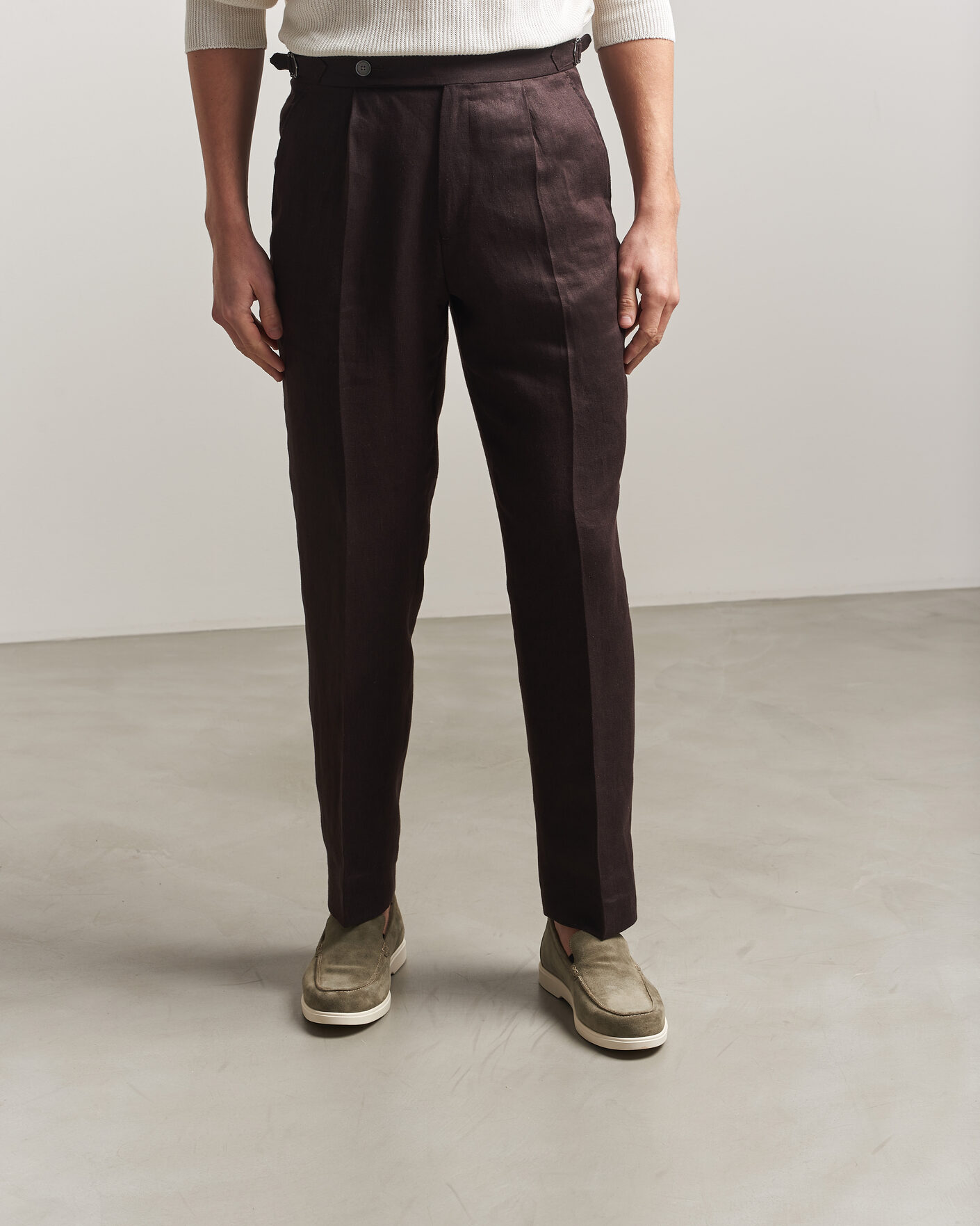 Heren | Instappers | Loake 1880 | Tuscany Suede Loafer Pistachio