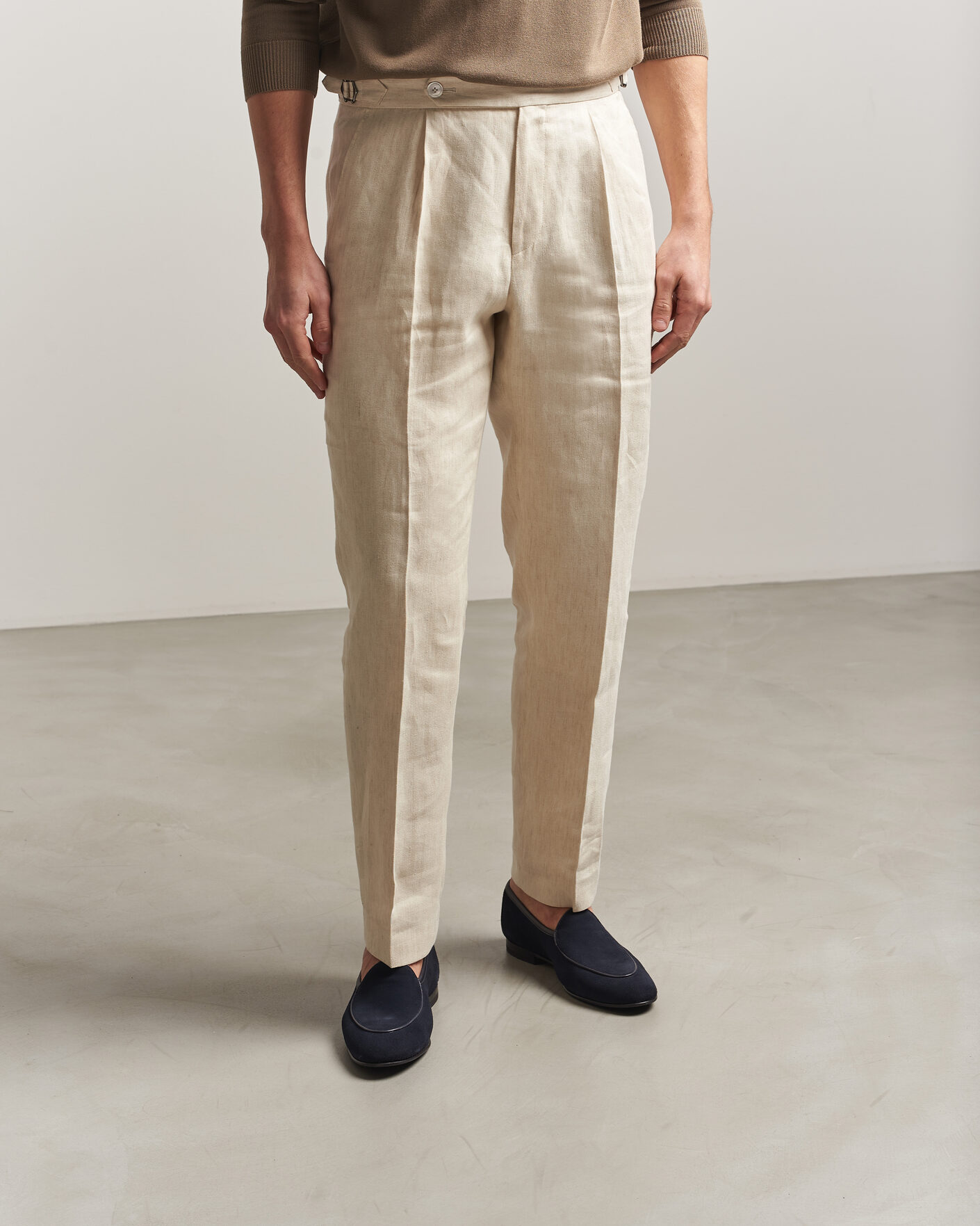 Heren | Instappers | Loake 1880 | Belgrave Suede Belgian Loafer Navy