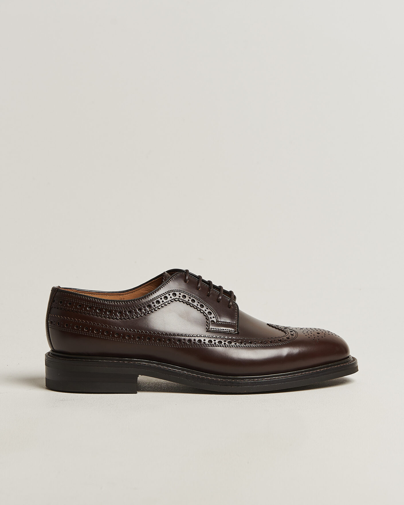 Heren | Derby schoenen | Loake Shoemakers | Sovereign Longwing Leather Derby Dark Brown