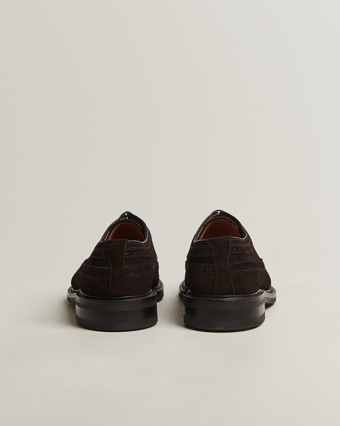Heren | Derby schoenen | Loake Shoemakers | Sovereign Longwing Suede Derby Dark Brown