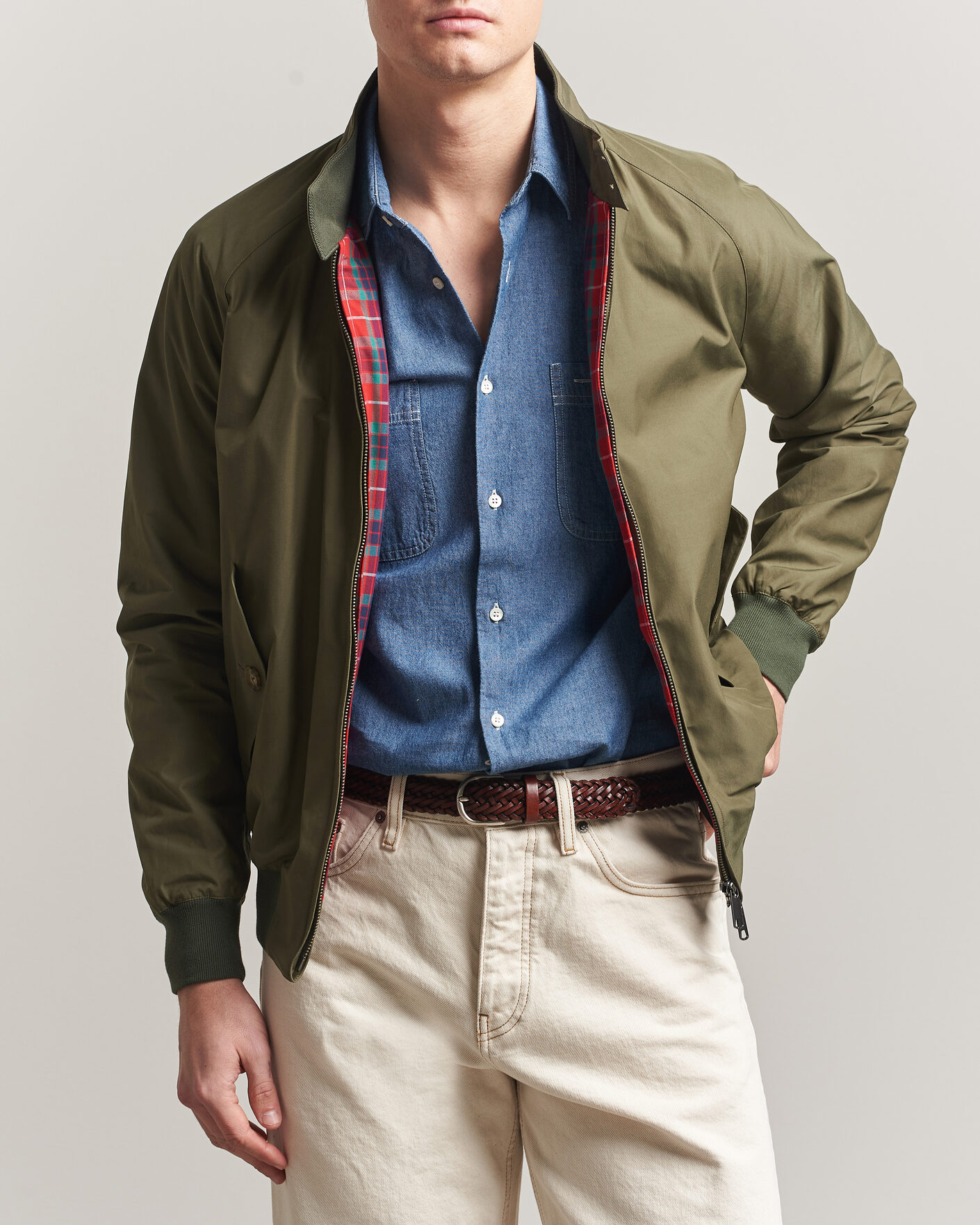 Heren | Jassen | Baracuta | G9 Original Harrington Jacket Army