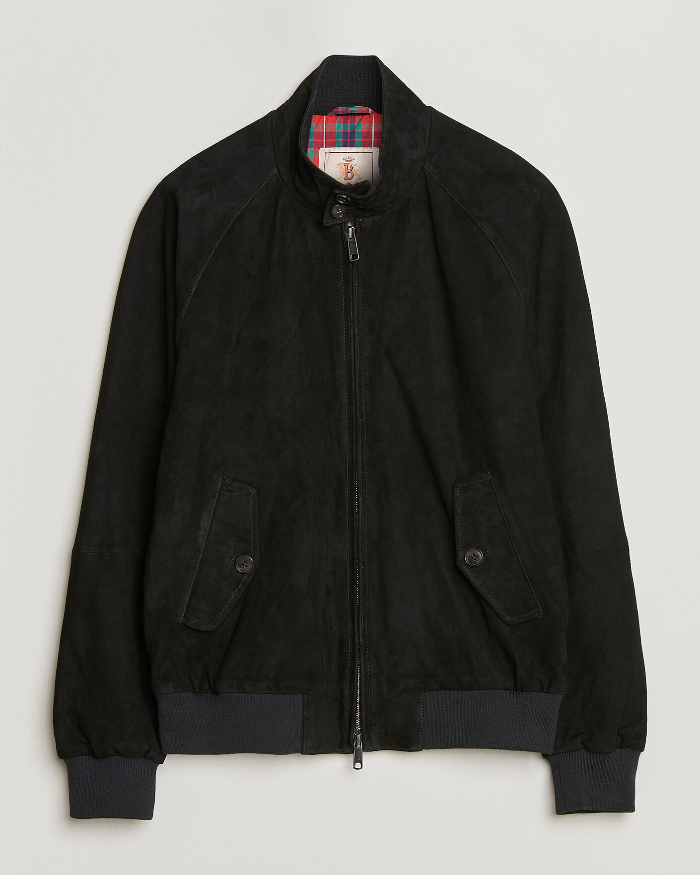 Heren | Jassen | Baracuta | G9 Suede Jacket Black