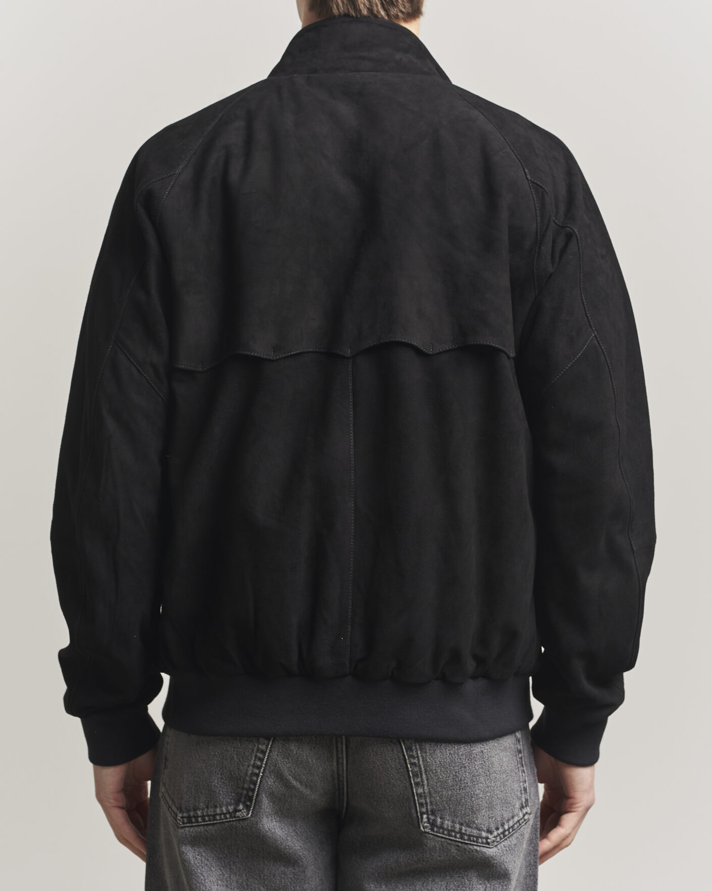 Heren | Jassen | Baracuta | G9 Suede Jacket Black