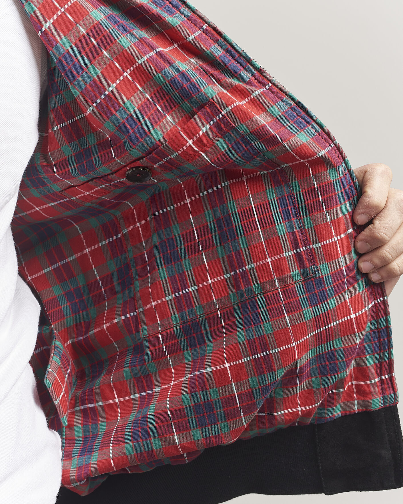 Heren | Jassen | Baracuta | G9 Suede Jacket Black