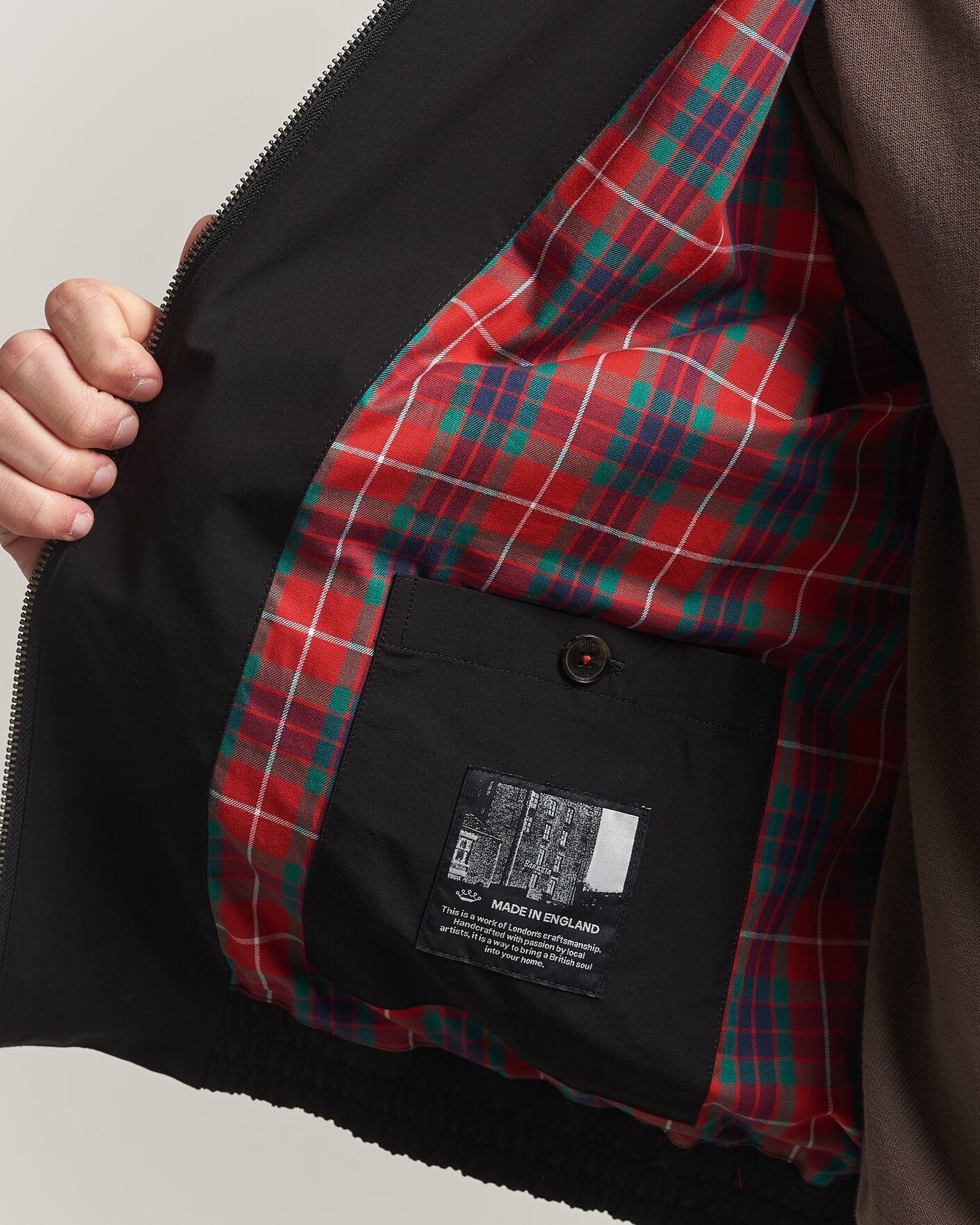 Heren | Jassen | Baracuta | G18 Original Cloth Jacket Black