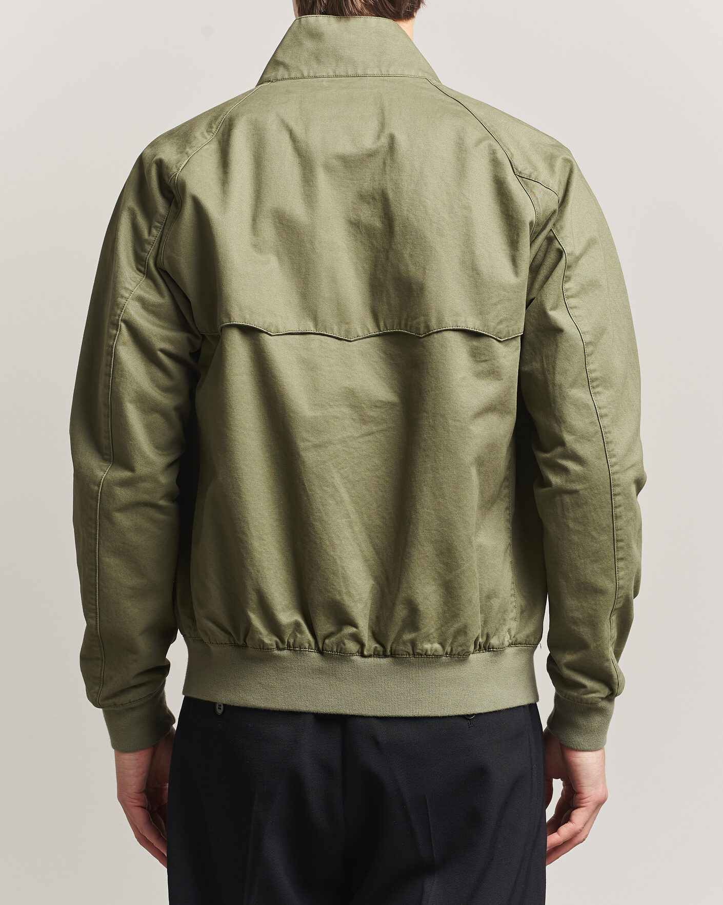 Heren | Jassen | Baracuta | G9 Washed Cotton Twill Jacket Lichen Green