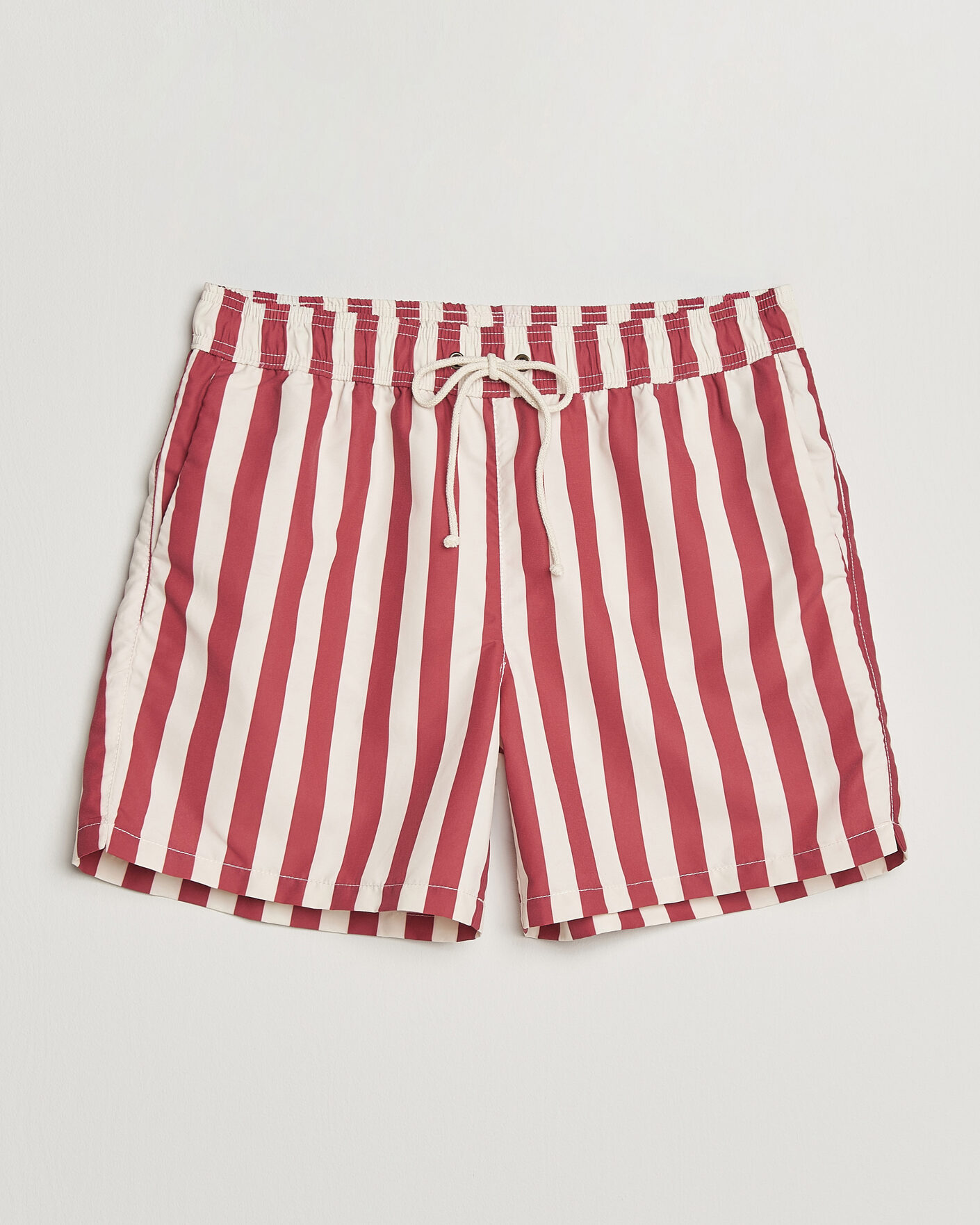Heren | Zwembroek | Ripa Ripa | Paraggi Striped Swimshorts Red