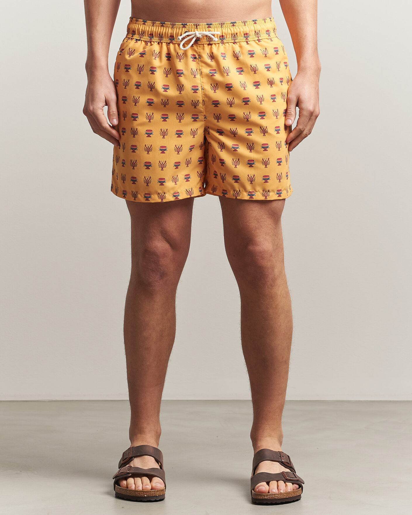 Heren | Zwembroek | Ripa Ripa | Printed Swimshorts Yellow