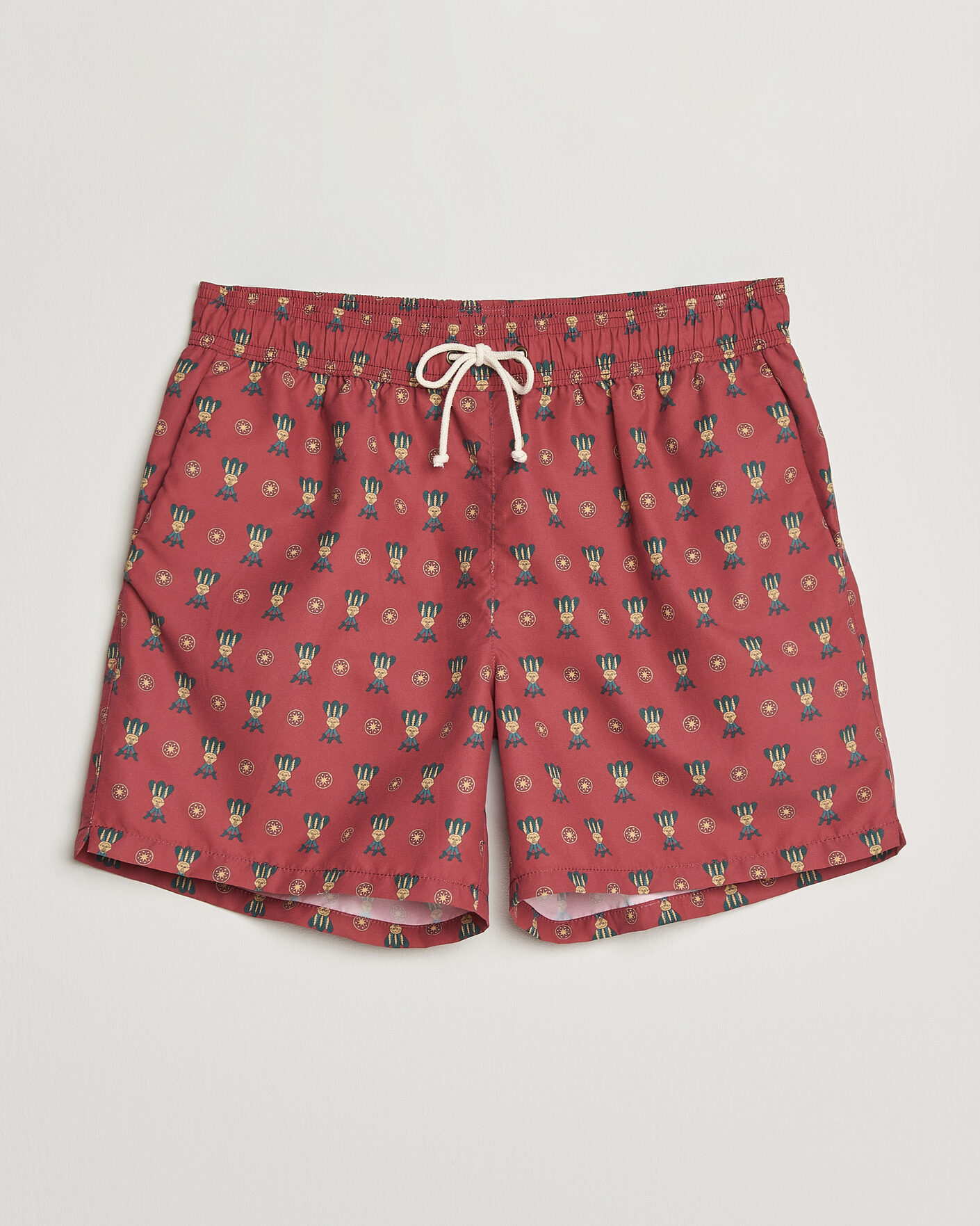 Heren | Zwembroek | Ripa Ripa | Printed Swimshorts Red