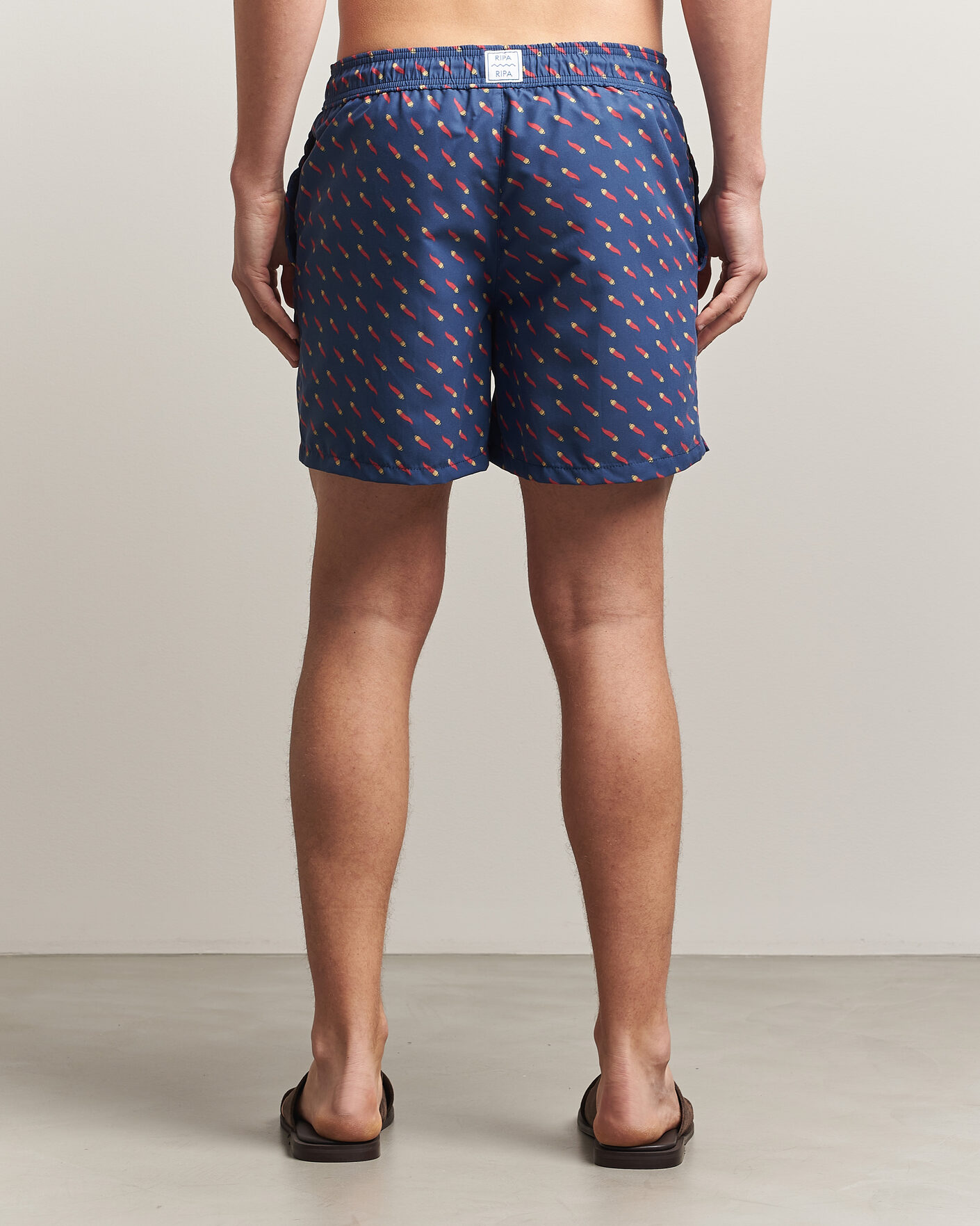 Heren | Zwembroek | Ripa Ripa | Printed Swimshorts Blue