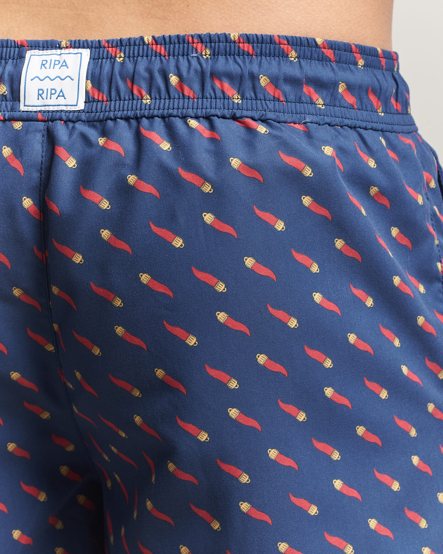 Heren | Zwembroek | Ripa Ripa | Printed Swimshorts Blue