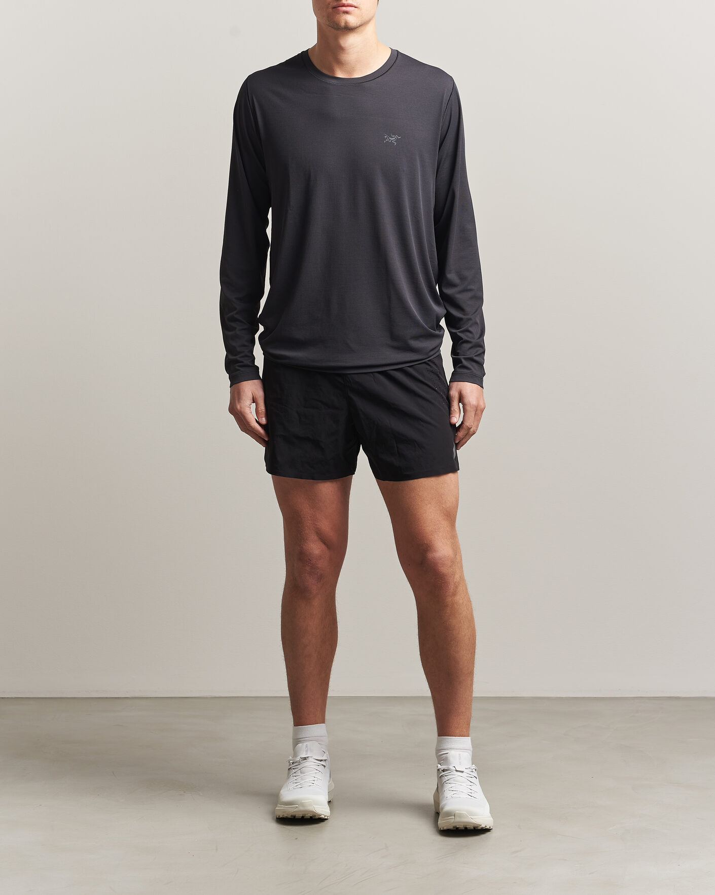 Heren | T-shirts | Arc'teryx | Cormac Long Sleeve T-Shirt Black