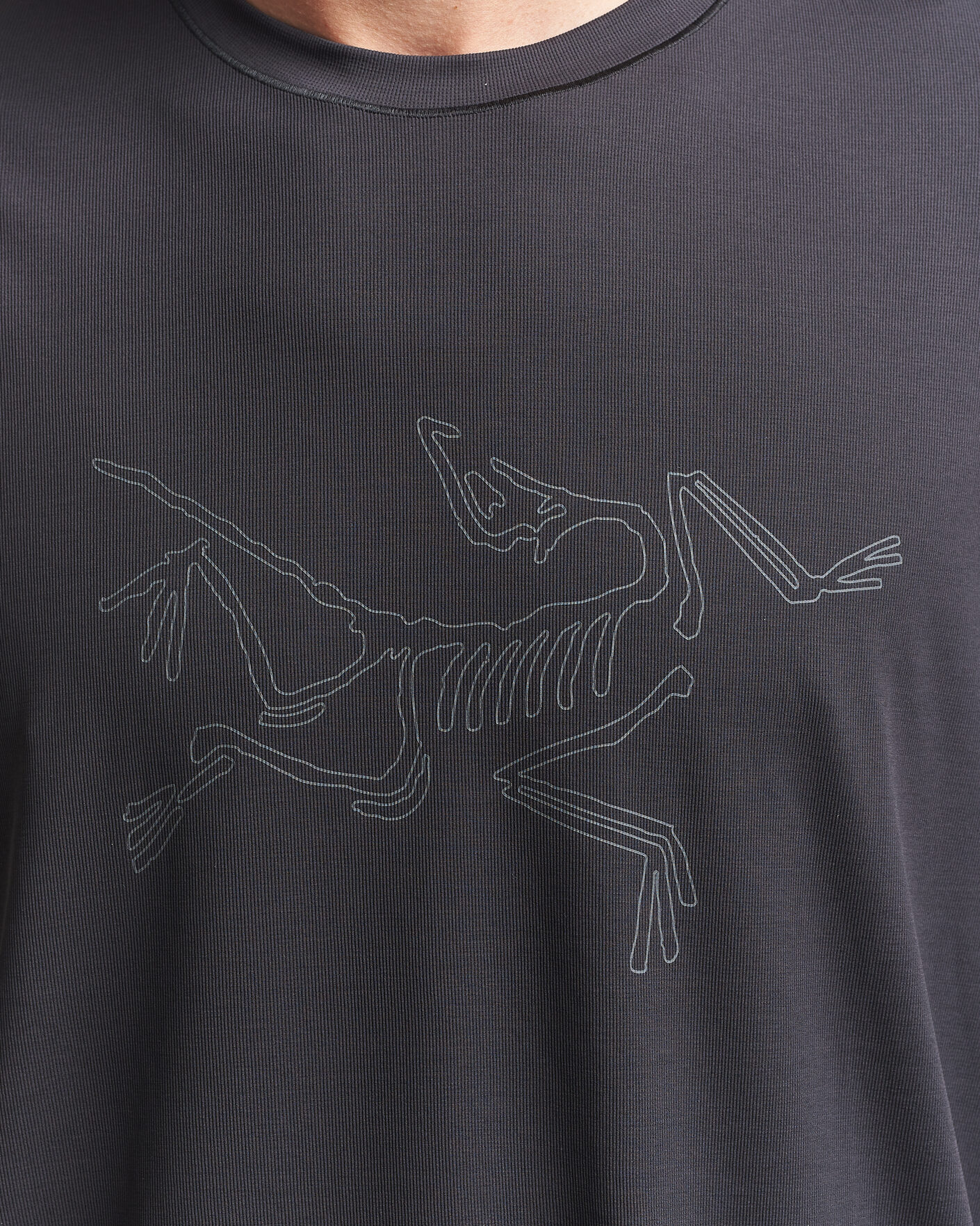 Heren | T-shirts | Arc'teryx | Cormac Bird Logo Crew Neck T-Shirt Black