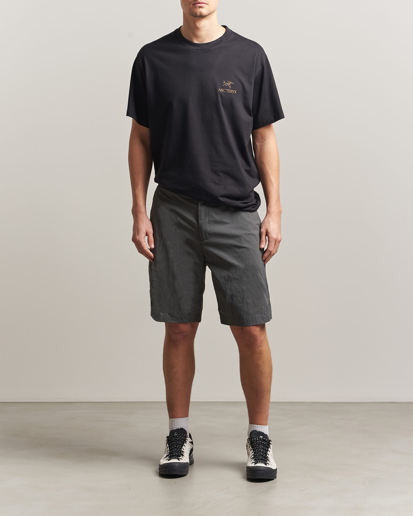 Heren | T-shirts | Arc'teryx | Kragg Cotton Bird Word T-Shirt Black