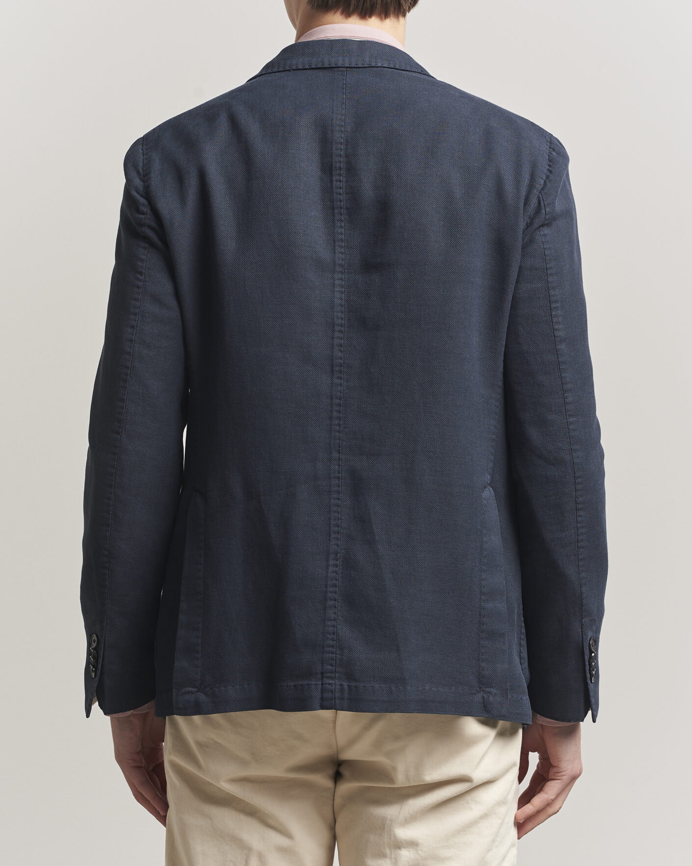 Heren | Blazers | L.B.M. 1911 | Jack Regular Fit Structured Cotton Blazer Navy