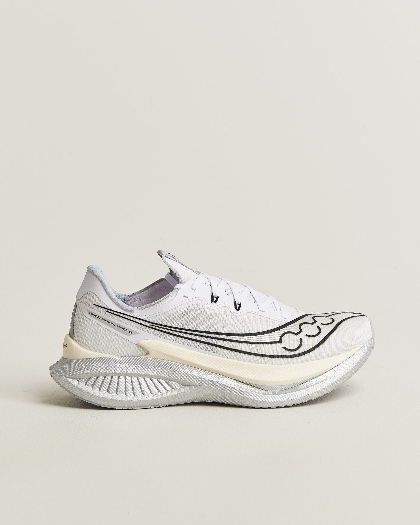 Heren | Hardloopschoenen | Saucony | Endorphin Pro 5 White/Black