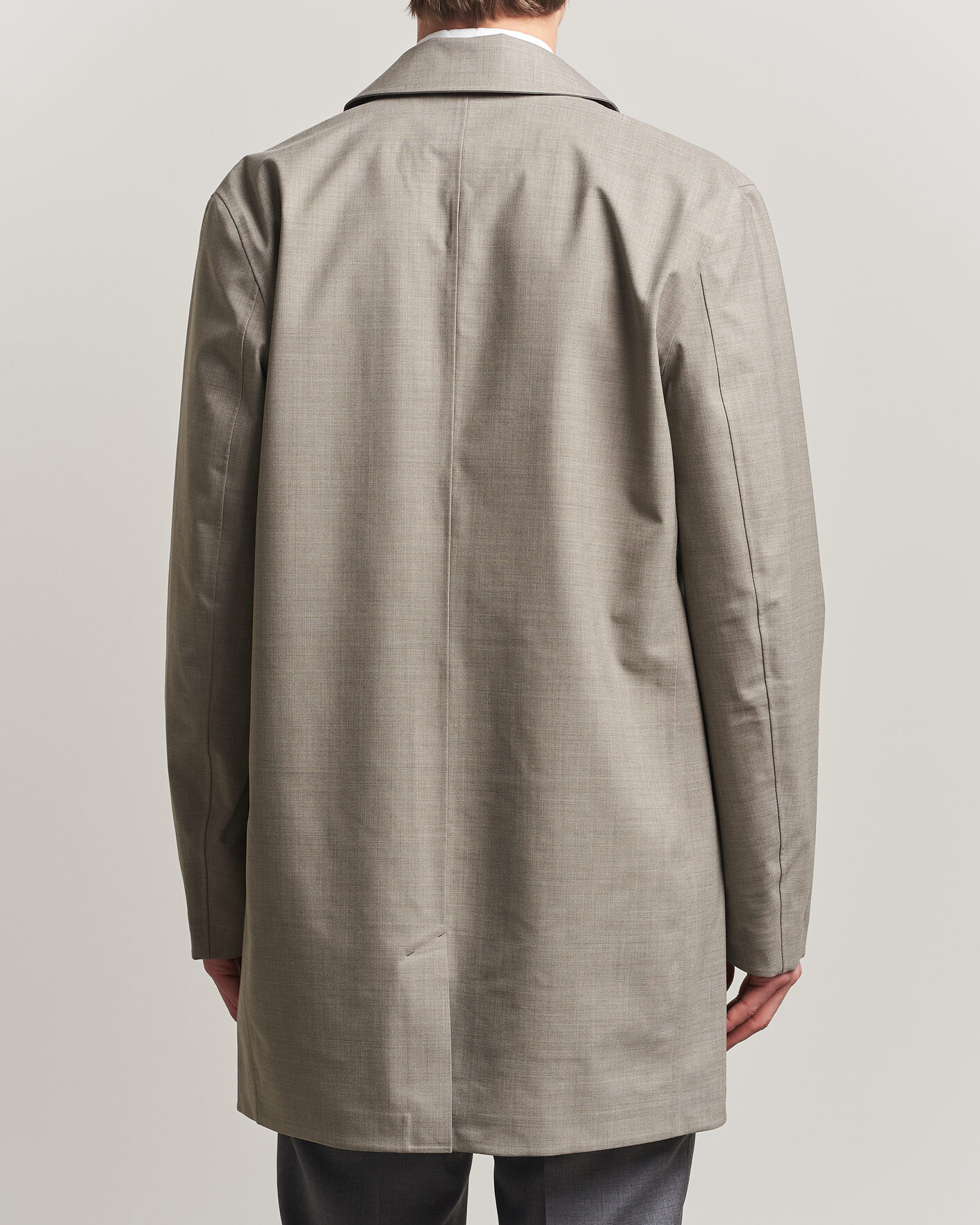 Heren | Jassen | UBR | Sky Fall Savile Wool Waterproof Coat Sand