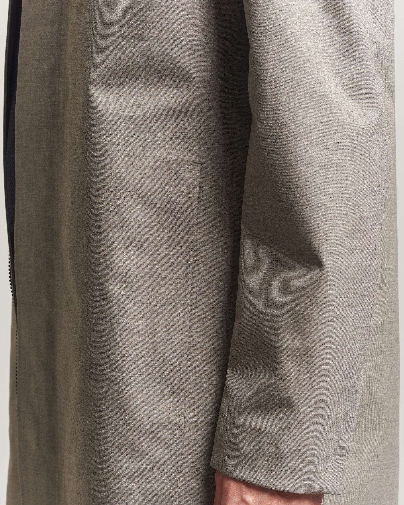 Heren | Jassen | UBR | Sky Fall Savile Wool Waterproof Coat Sand