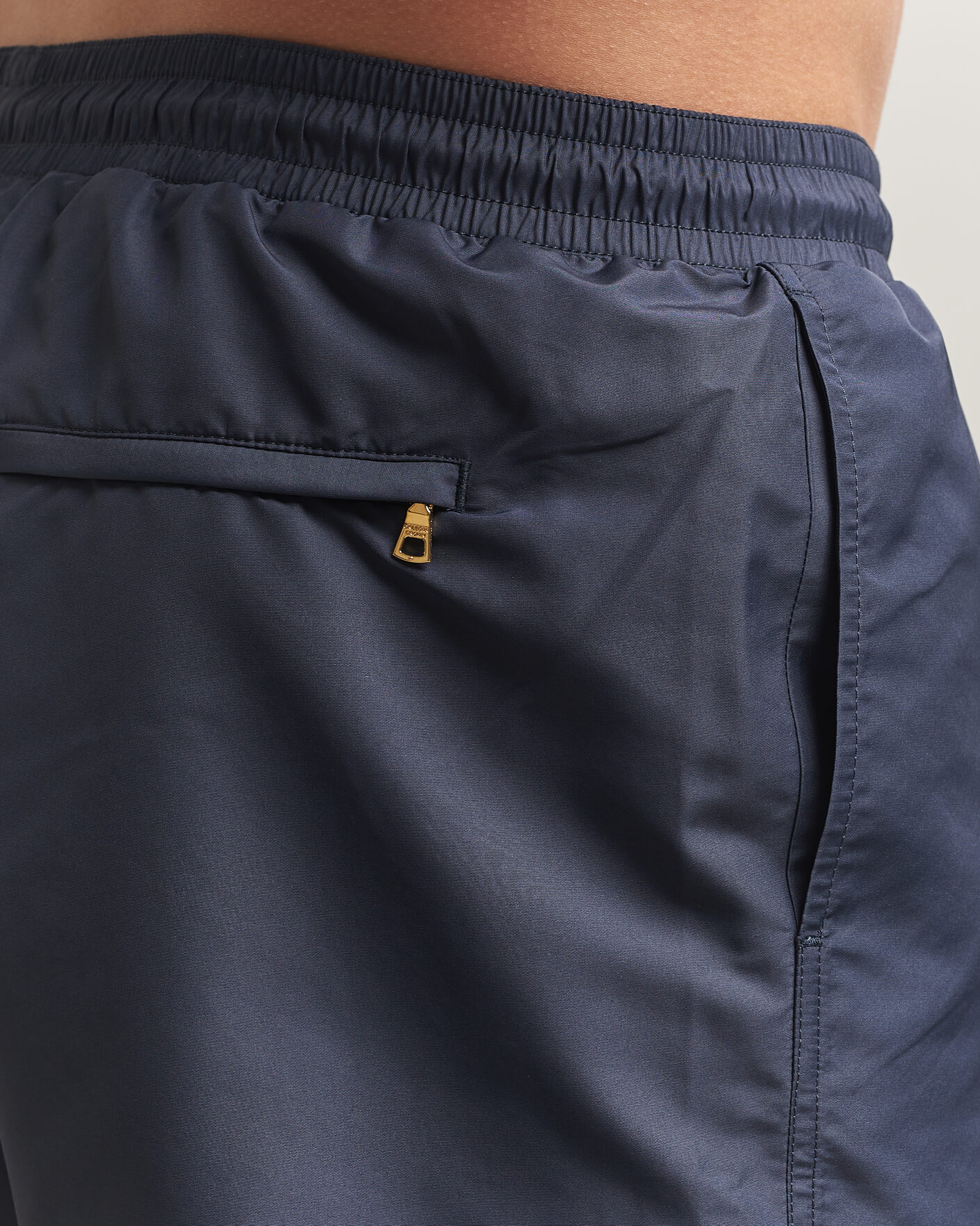 Heren | Zwembroek | Orlebar Brown | Boxer Solid Drawstring Swim Shorts Granite