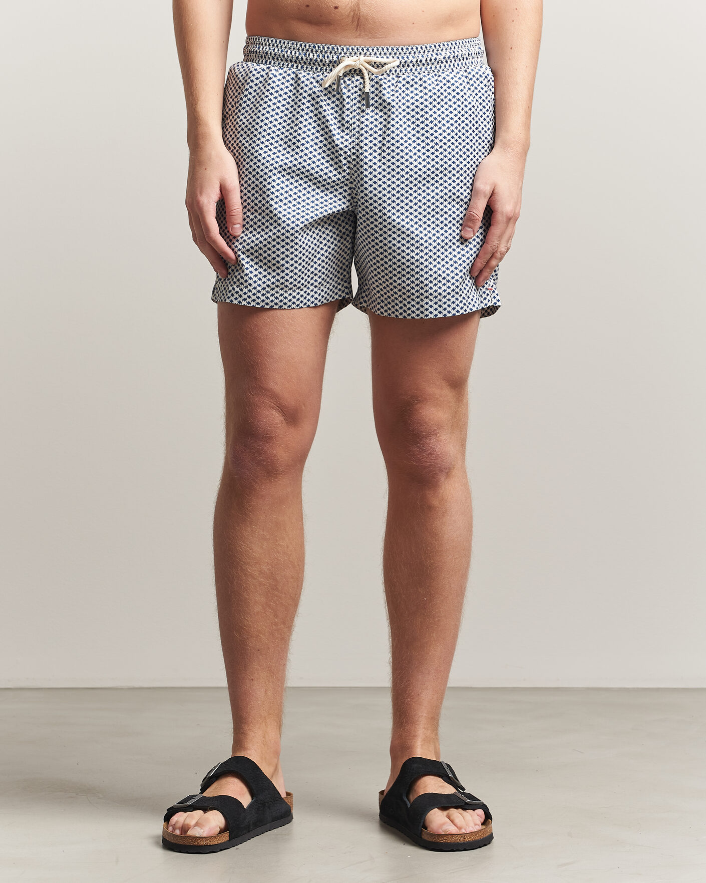 Heren | Zwembroek | Orlebar Brown | Boxer Modula Drawstring Swim Shorts Nova Blue